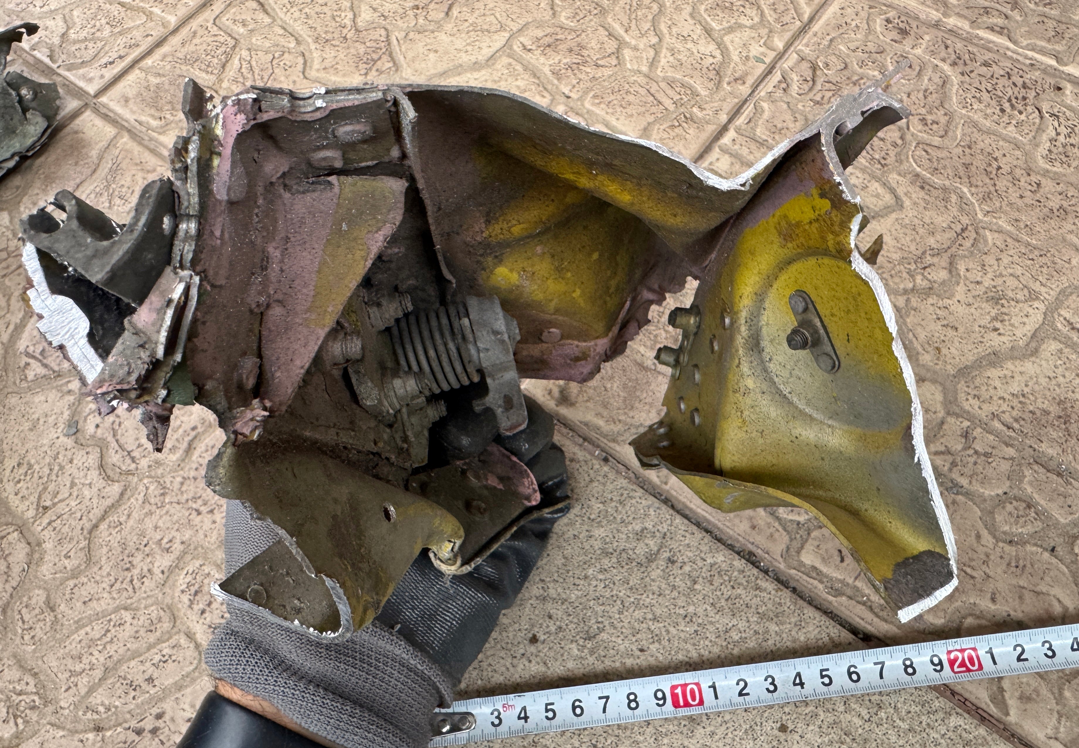 Trophy part of the front-line supersonic fighter-bomber SU 34 russian shot down aviation russia Ukraine war #110