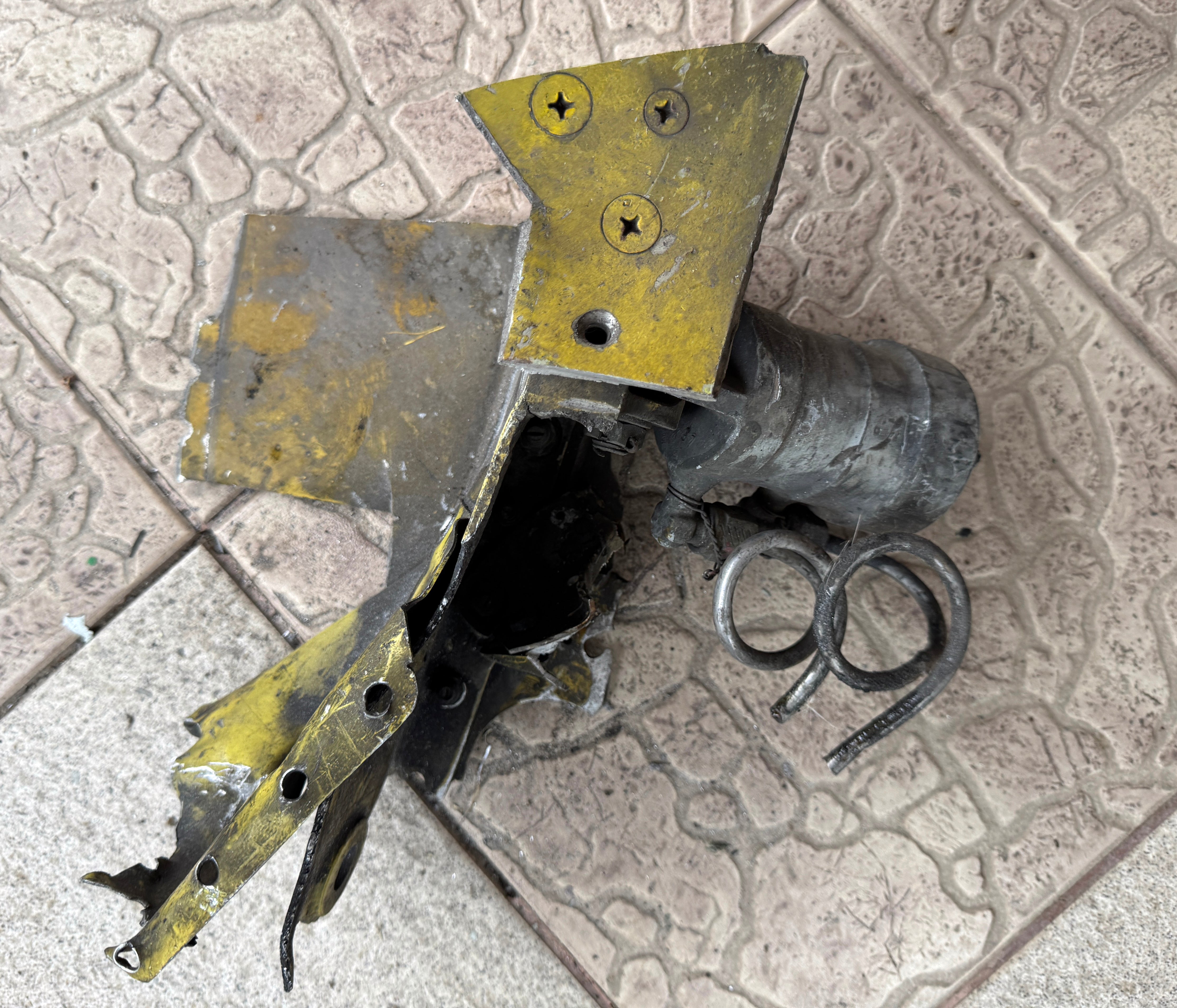 Trophy part of the front-line supersonic fighter-bomber SU 34 russian shot down aviation russia Ukraine war #114