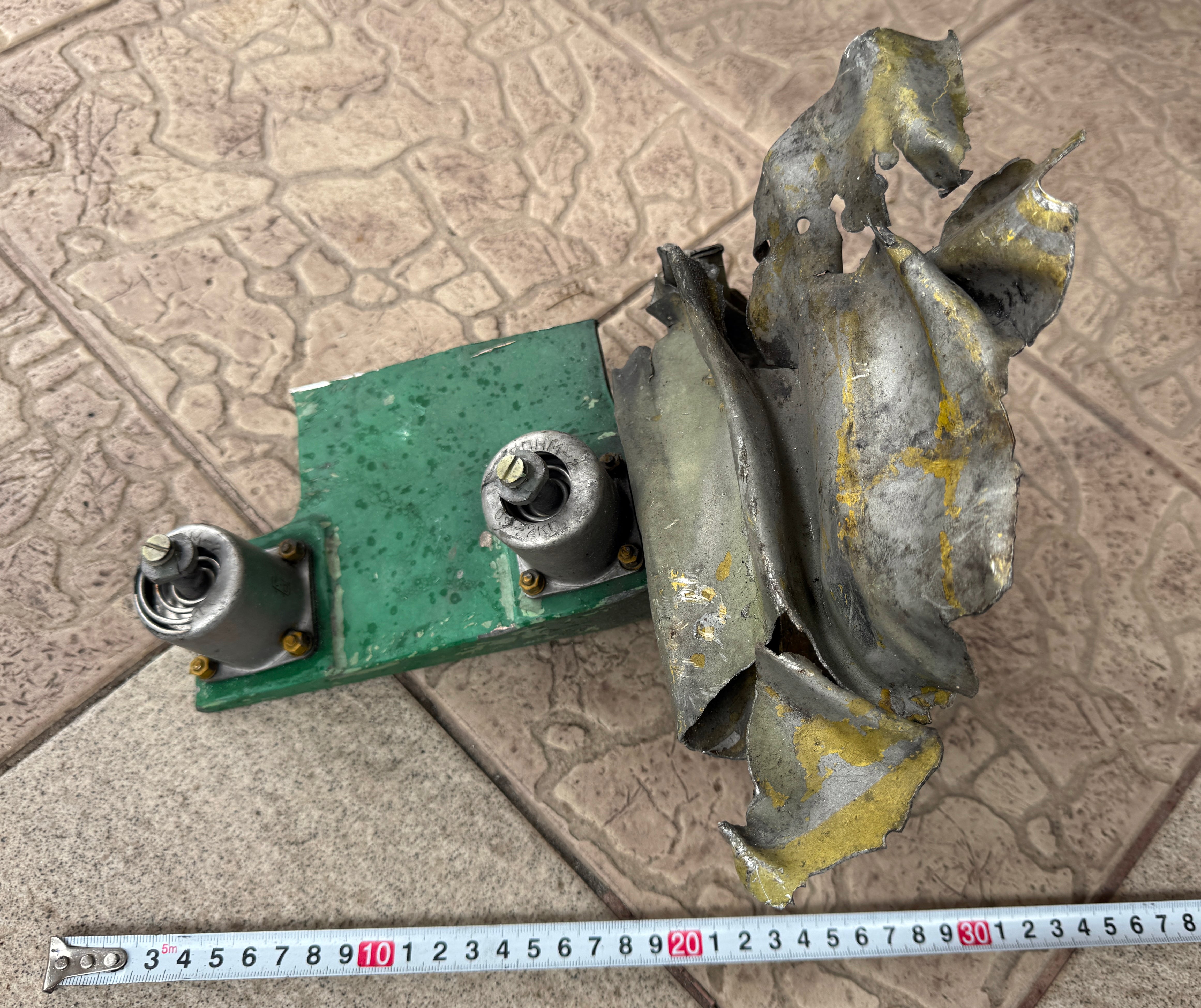 Trophy part of the front-line supersonic fighter-bomber SU 34 russian shot down aviation russia Ukraine war #115
