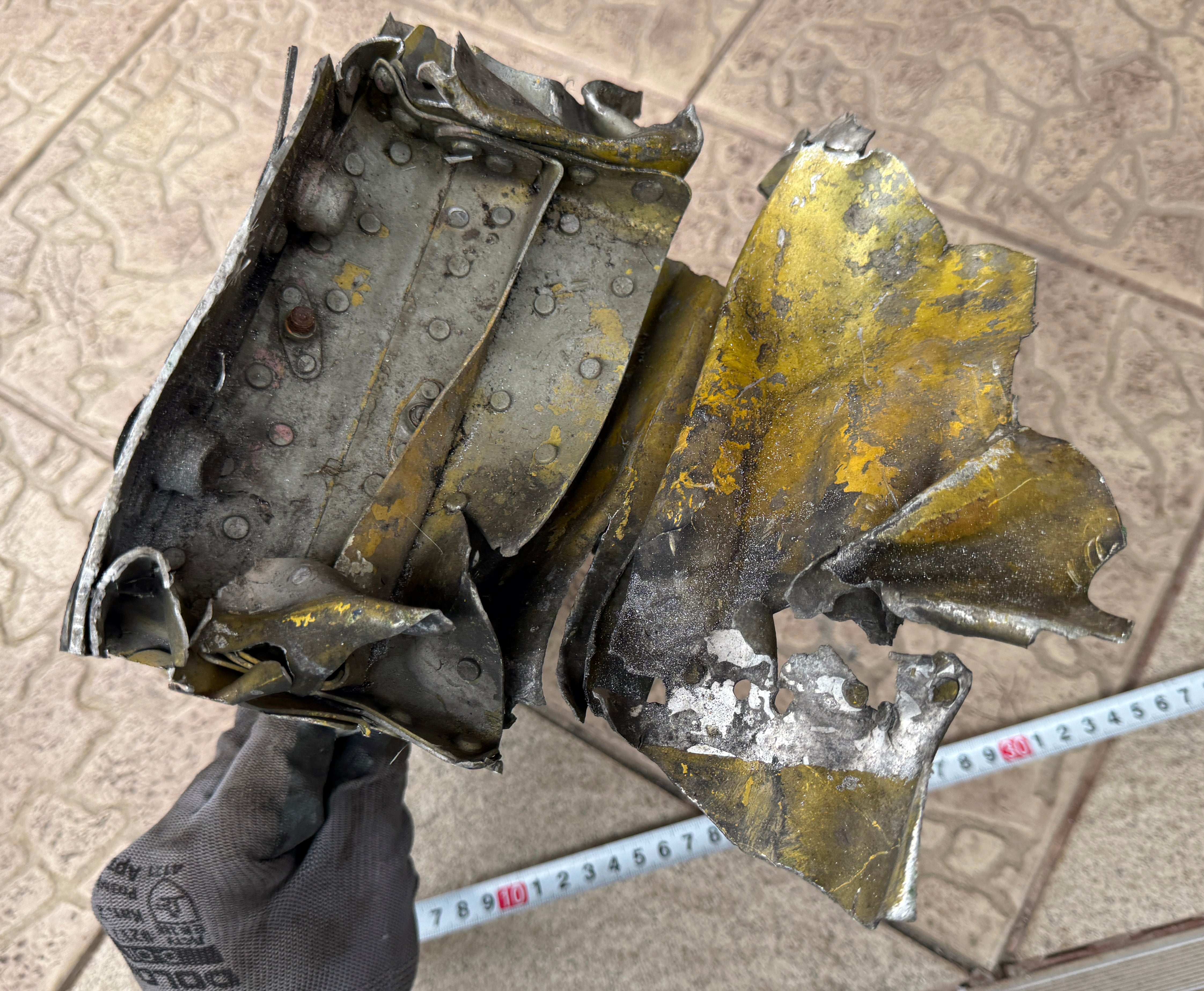 Trophy part of the front-line supersonic fighter-bomber SU 34 russian shot down aviation russia Ukraine war #115