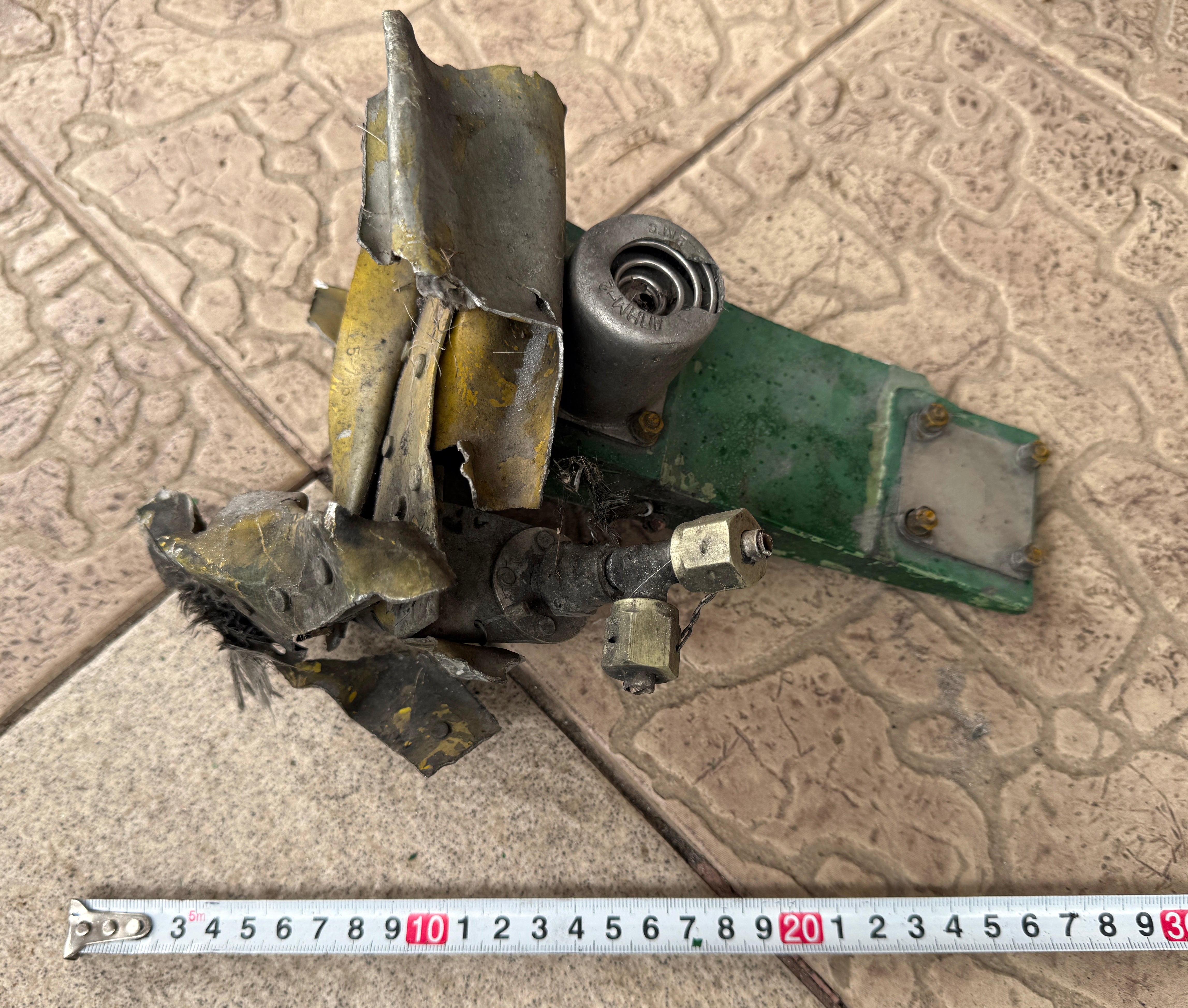 Trophy part of the front-line supersonic fighter-bomber SU 34 russian shot down aviation russia Ukraine war #116