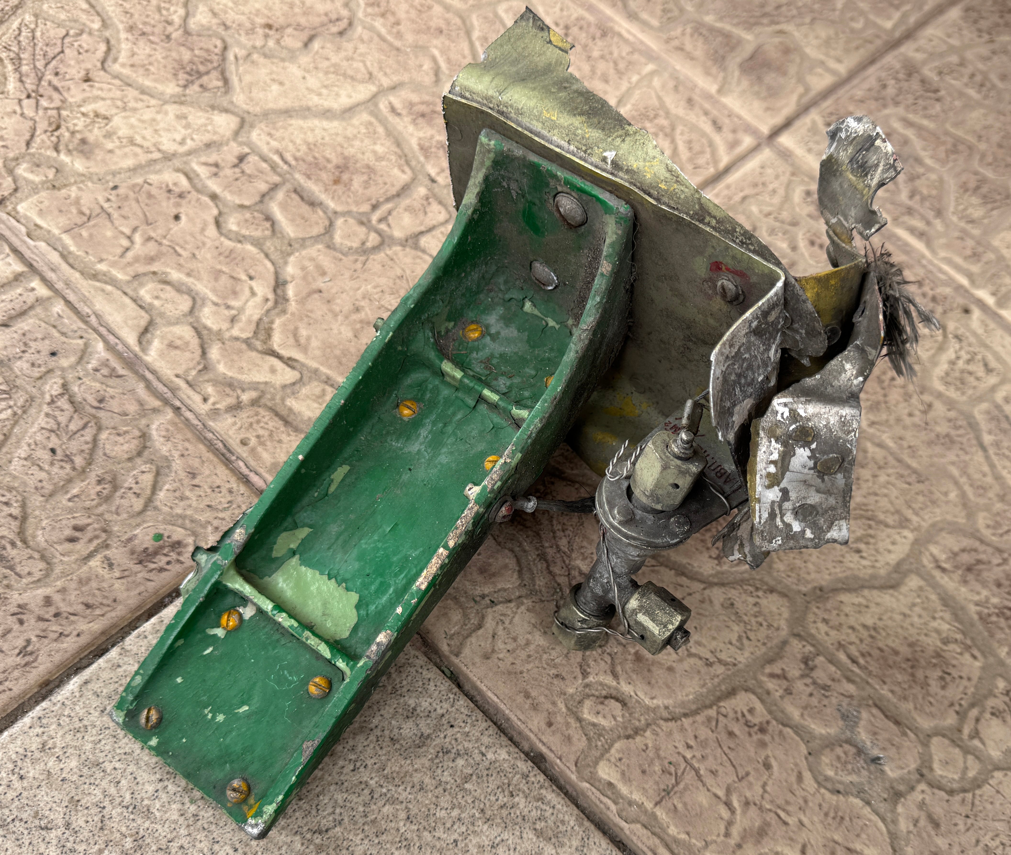 Trophy part of the front-line supersonic fighter-bomber SU 34 russian shot down aviation russia Ukraine war #116