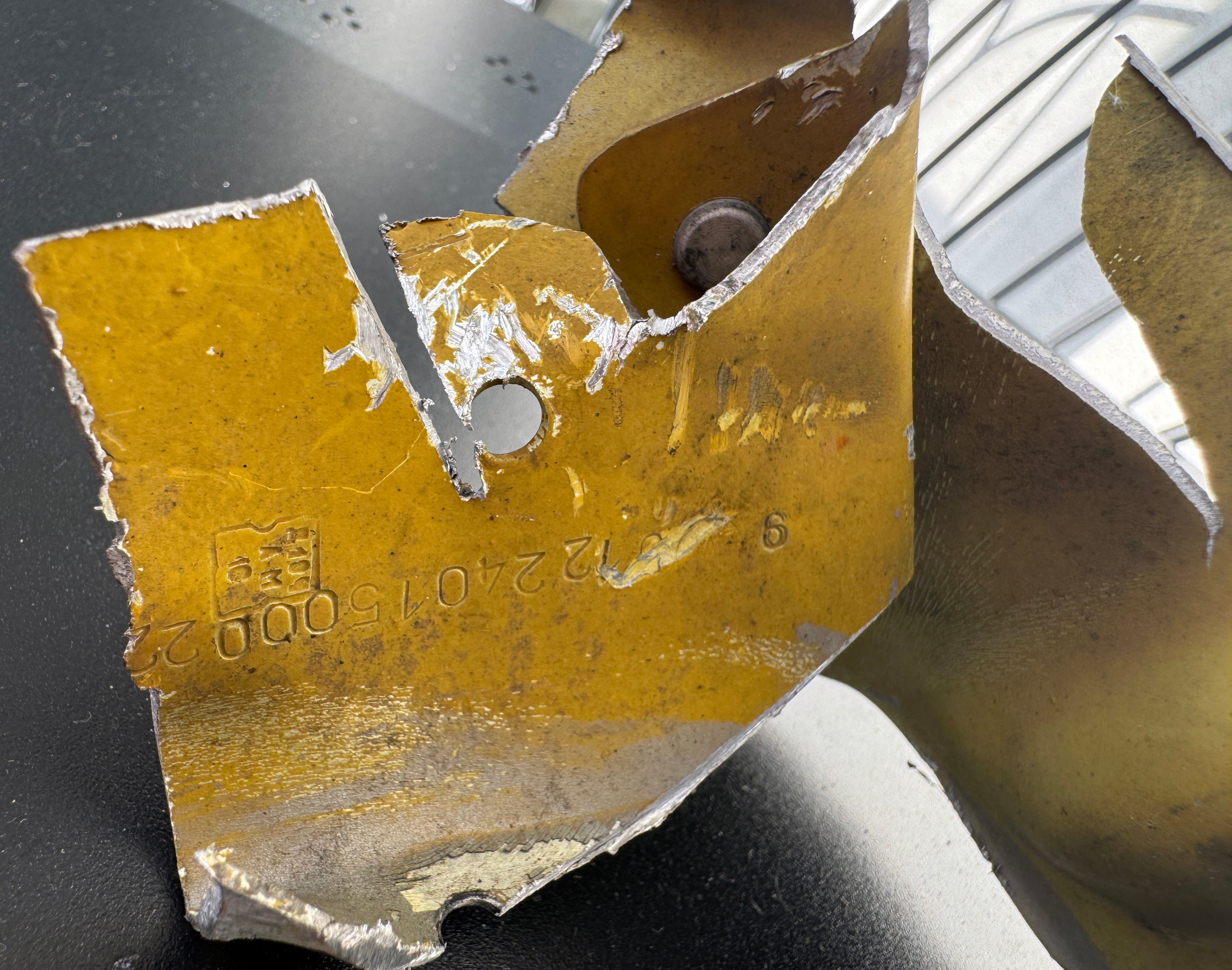 Trophy part of the front-line supersonic fighter-bomber SU 34 russian shot down aviation russia Ukraine war #155