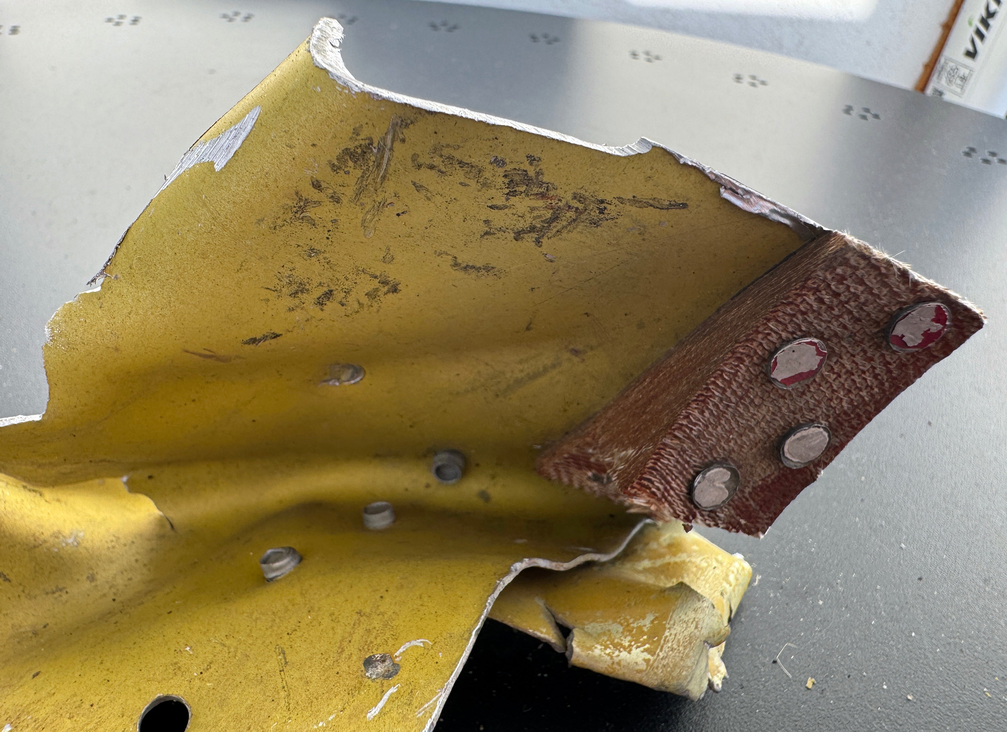 Trophy part of the front-line supersonic fighter-bomber SU 34 russian shot down aviation russia Ukraine war #160
