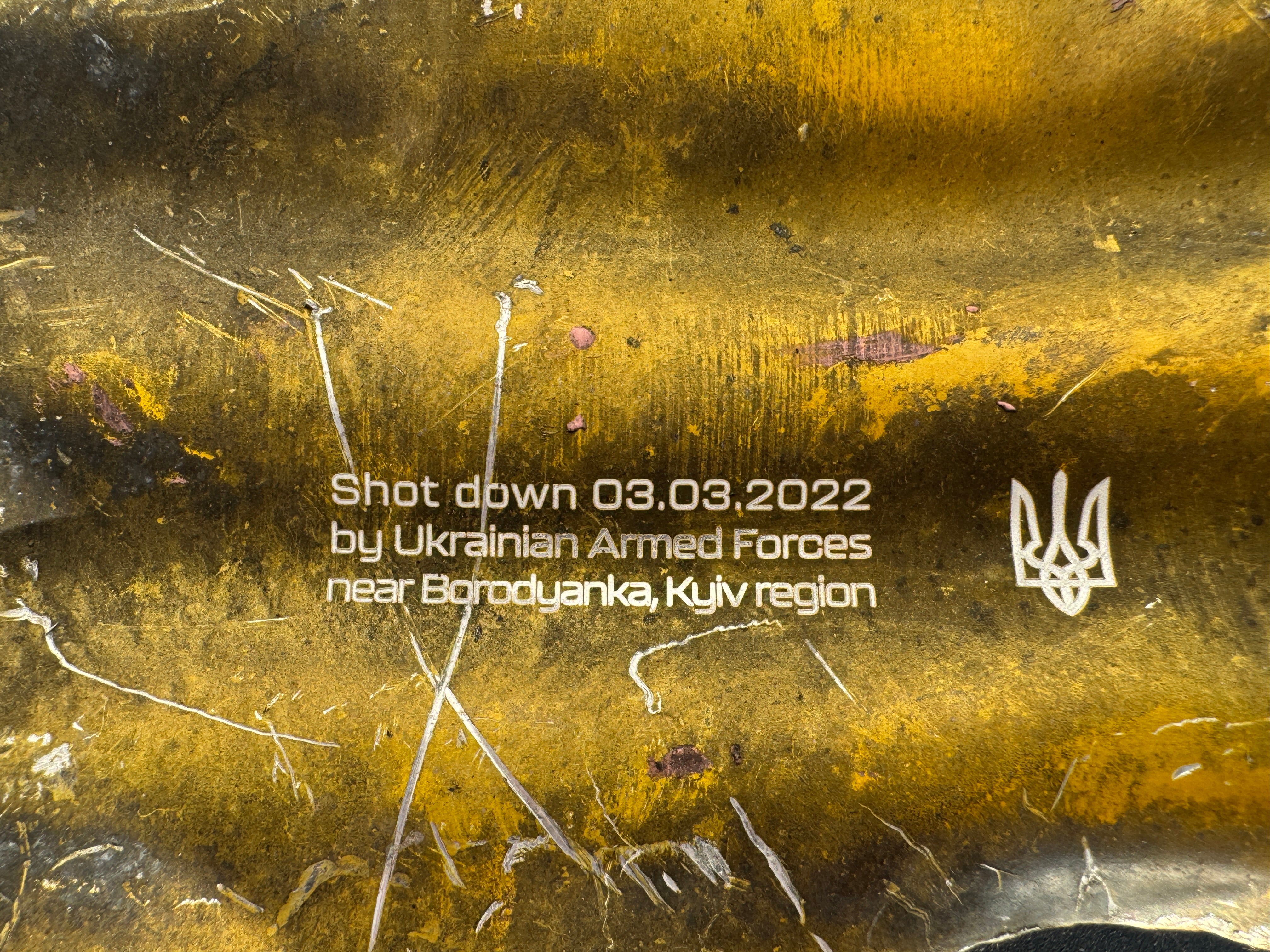 Trophy part of the front-line supersonic fighter-bomber SU 34 russian shot down aviation russia Ukraine war #146