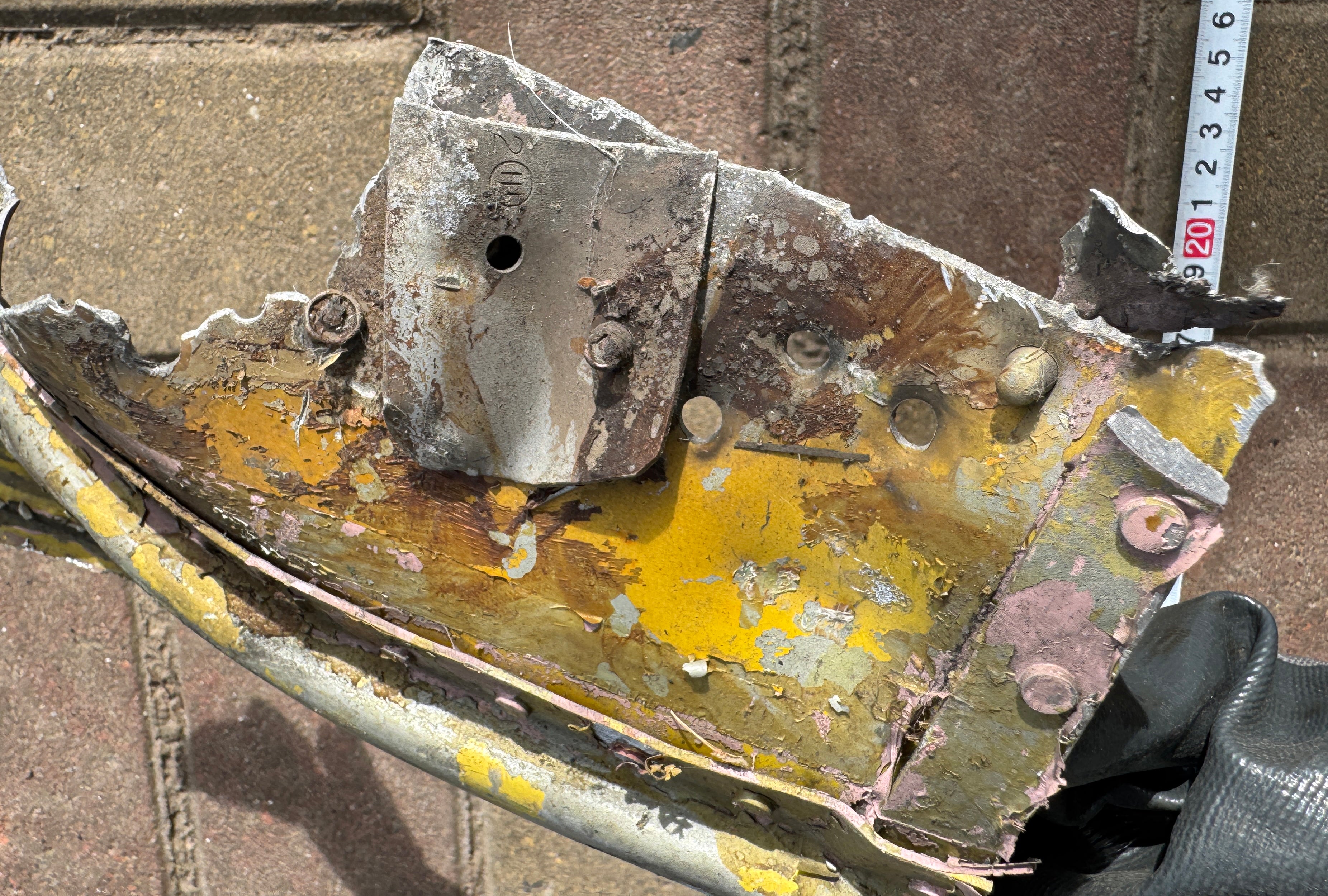 Trophy part of the front-line supersonic fighter-bomber SU 34 russian shot down aviation russia Ukraine war #147