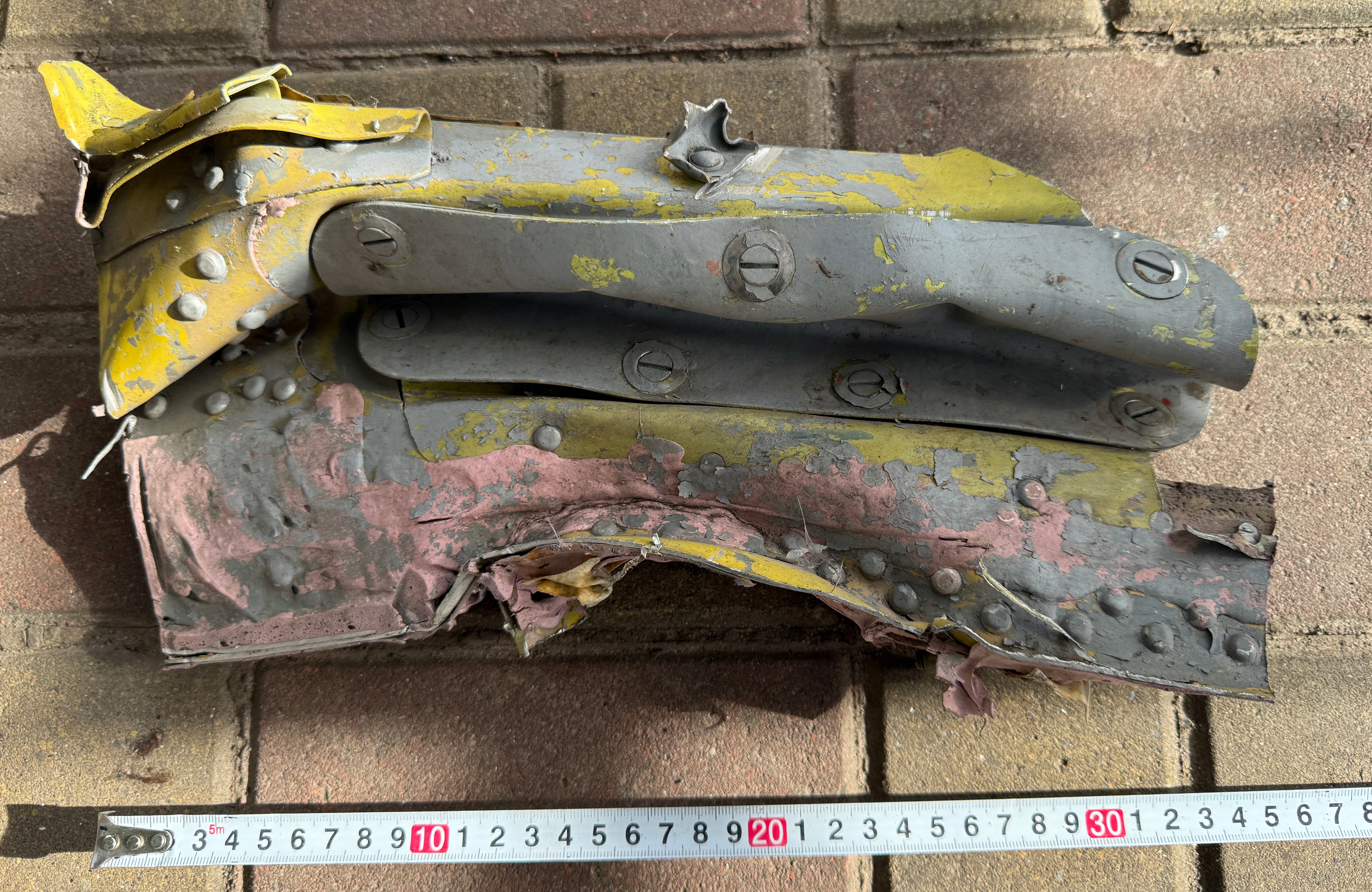 Trophy part of the front-line supersonic fighter-bomber SU 34 russian shot down aviation russia Ukraine war #166
