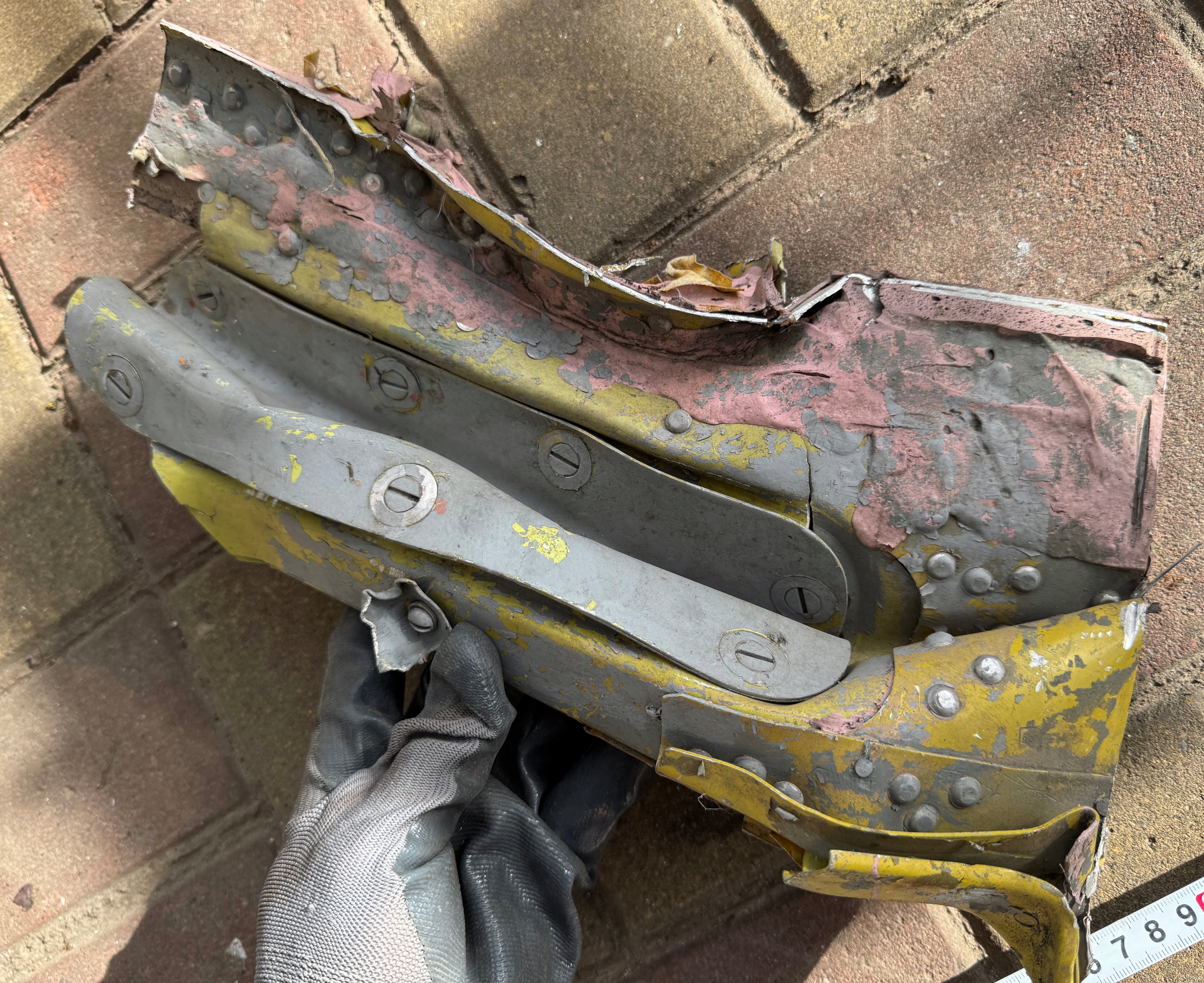 Trophy part of the front-line supersonic fighter-bomber SU 34 russian shot down aviation russia Ukraine war #166