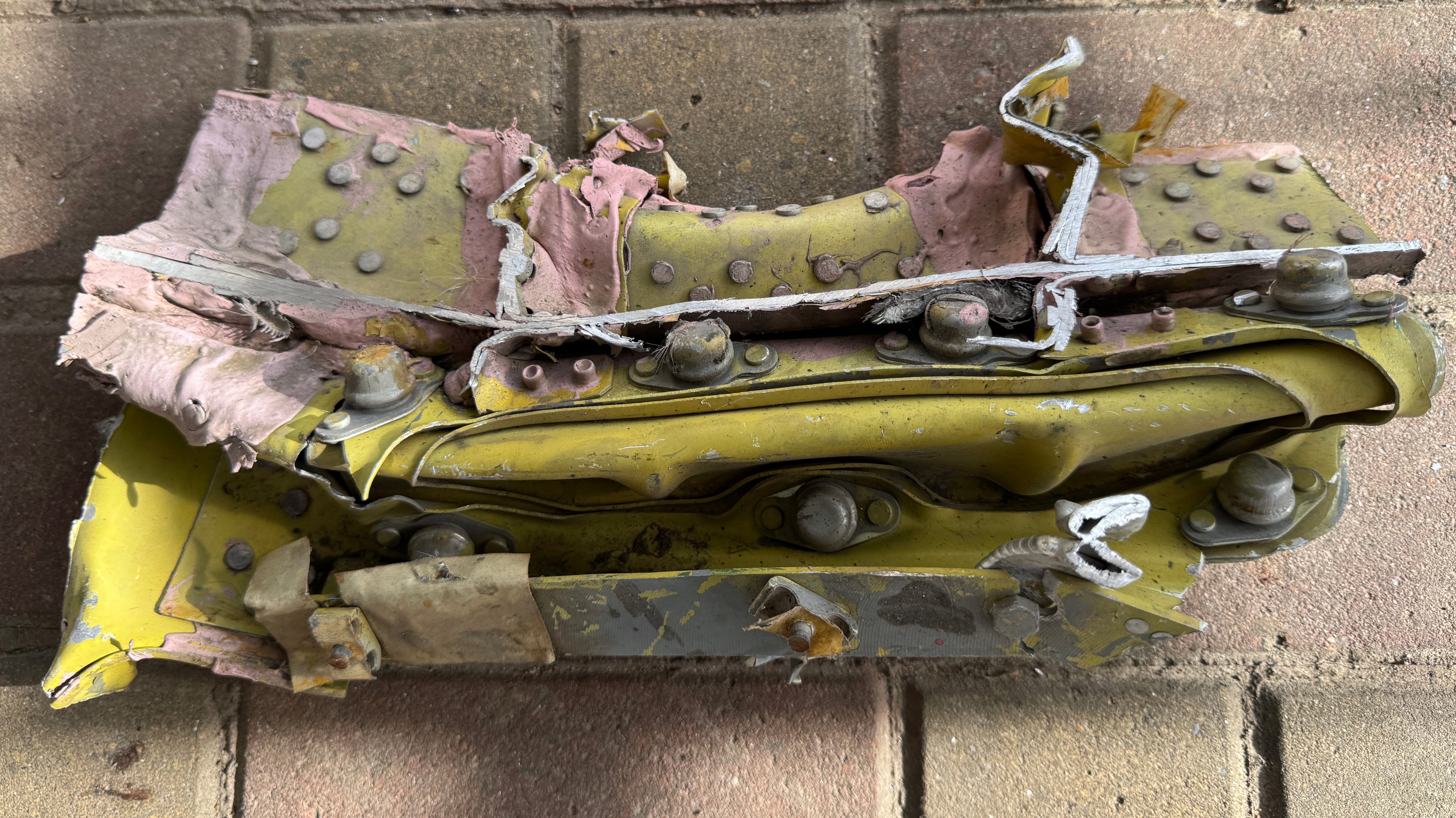 Trophy part of the front-line supersonic fighter-bomber SU 34 russian shot down aviation russia Ukraine war #166