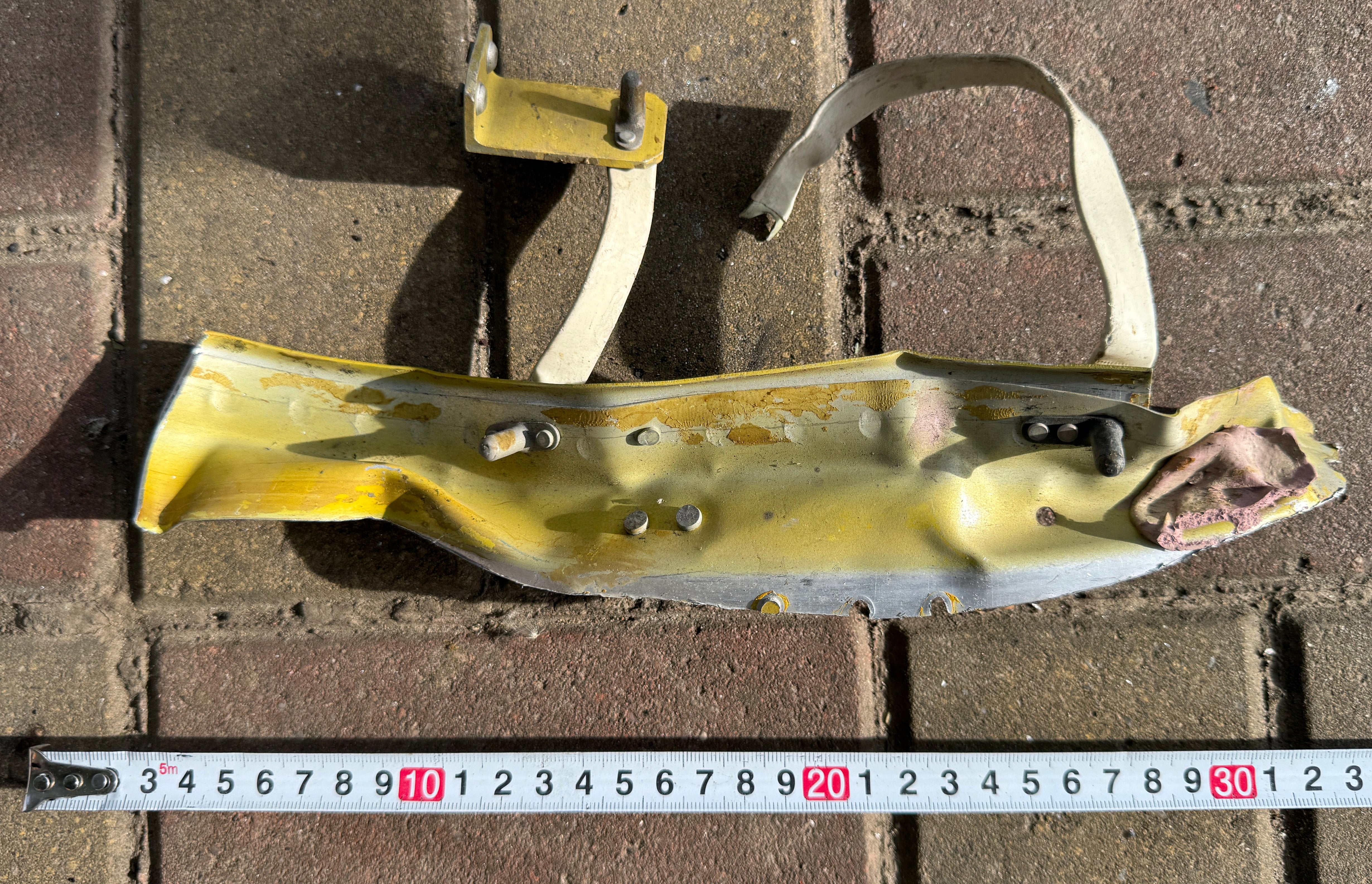Trophy part of the front-line supersonic fighter-bomber SU 34 russian shot down aviation russia Ukraine war #161