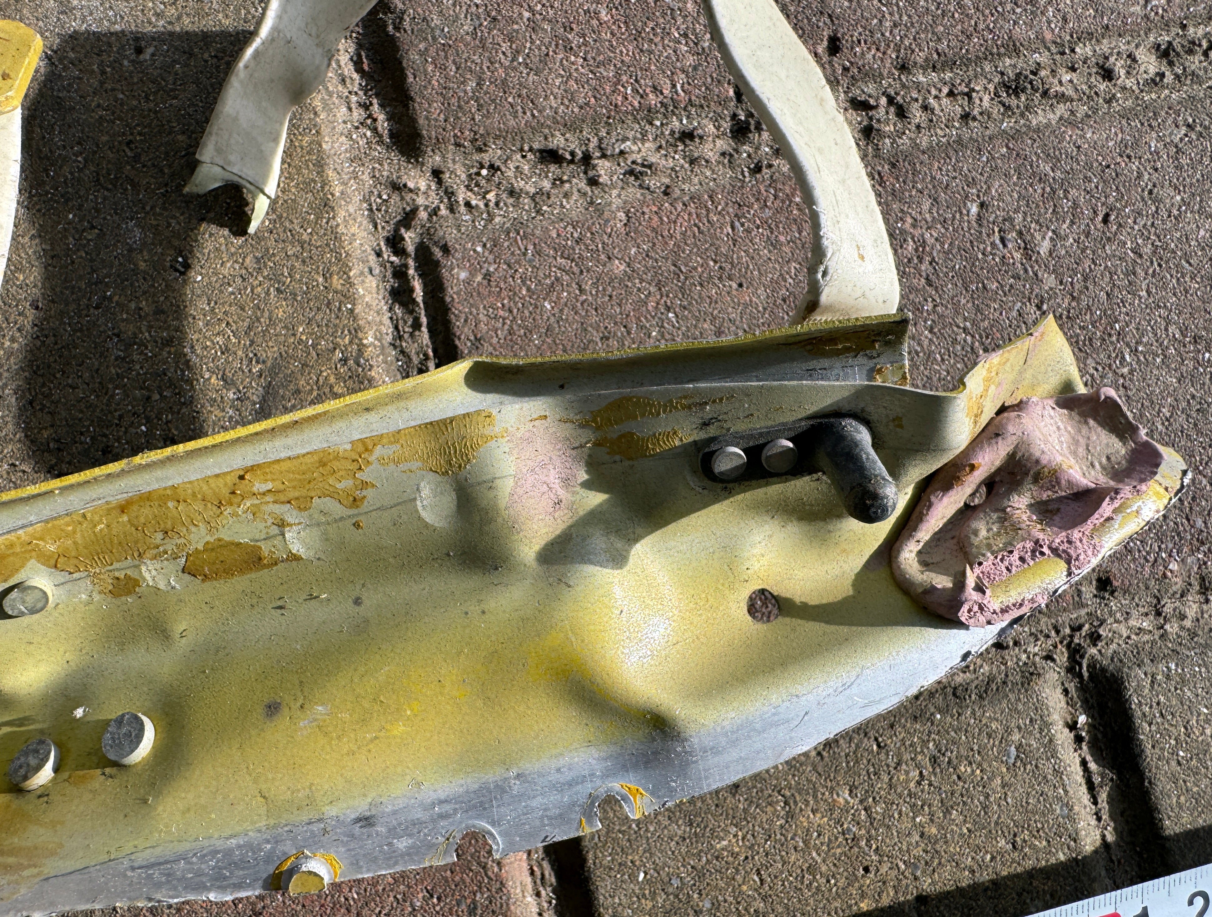 Trophy part of the front-line supersonic fighter-bomber SU 34 russian shot down aviation russia Ukraine war #161
