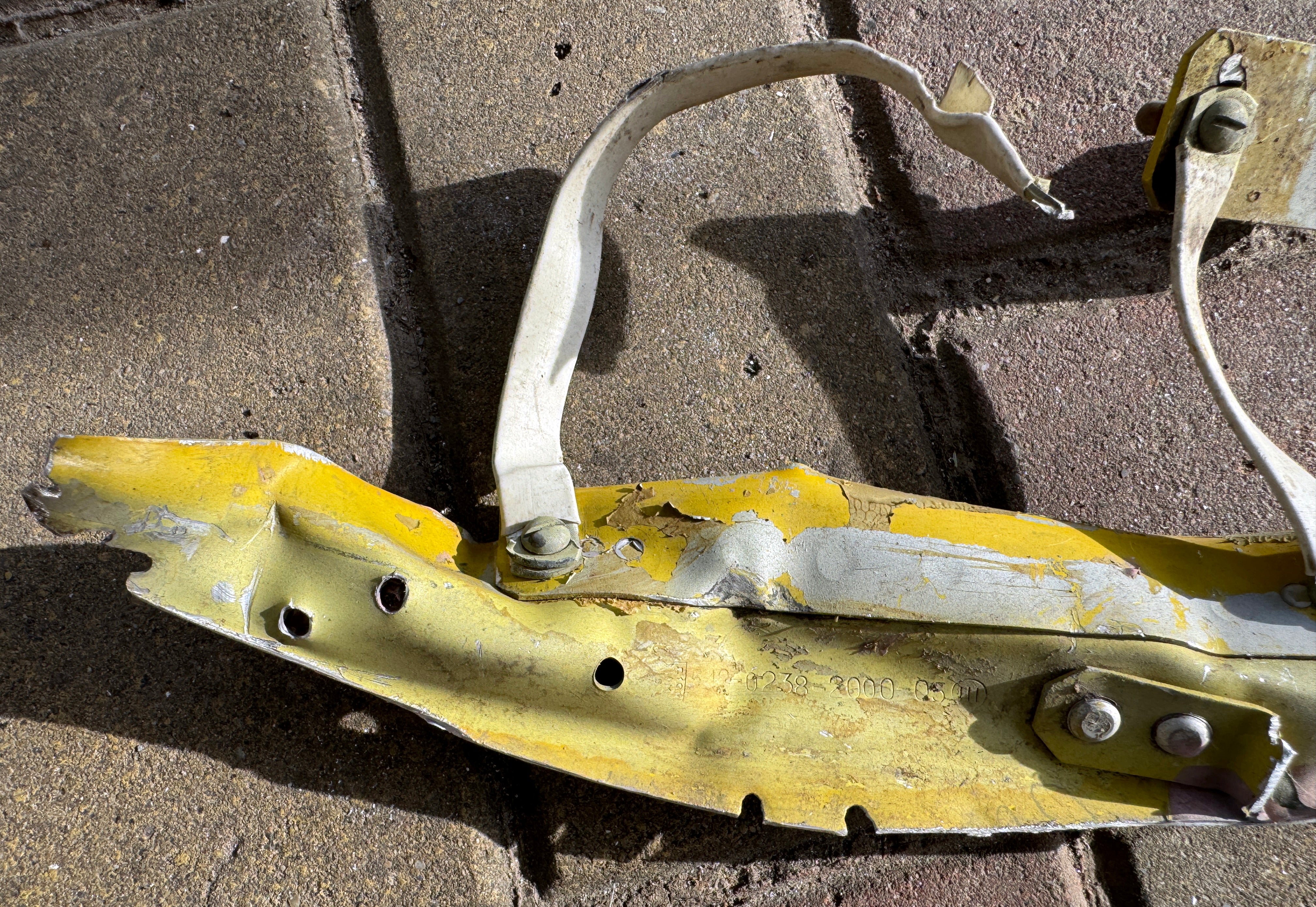 Trophy part of the front-line supersonic fighter-bomber SU 34 russian shot down aviation russia Ukraine war #161