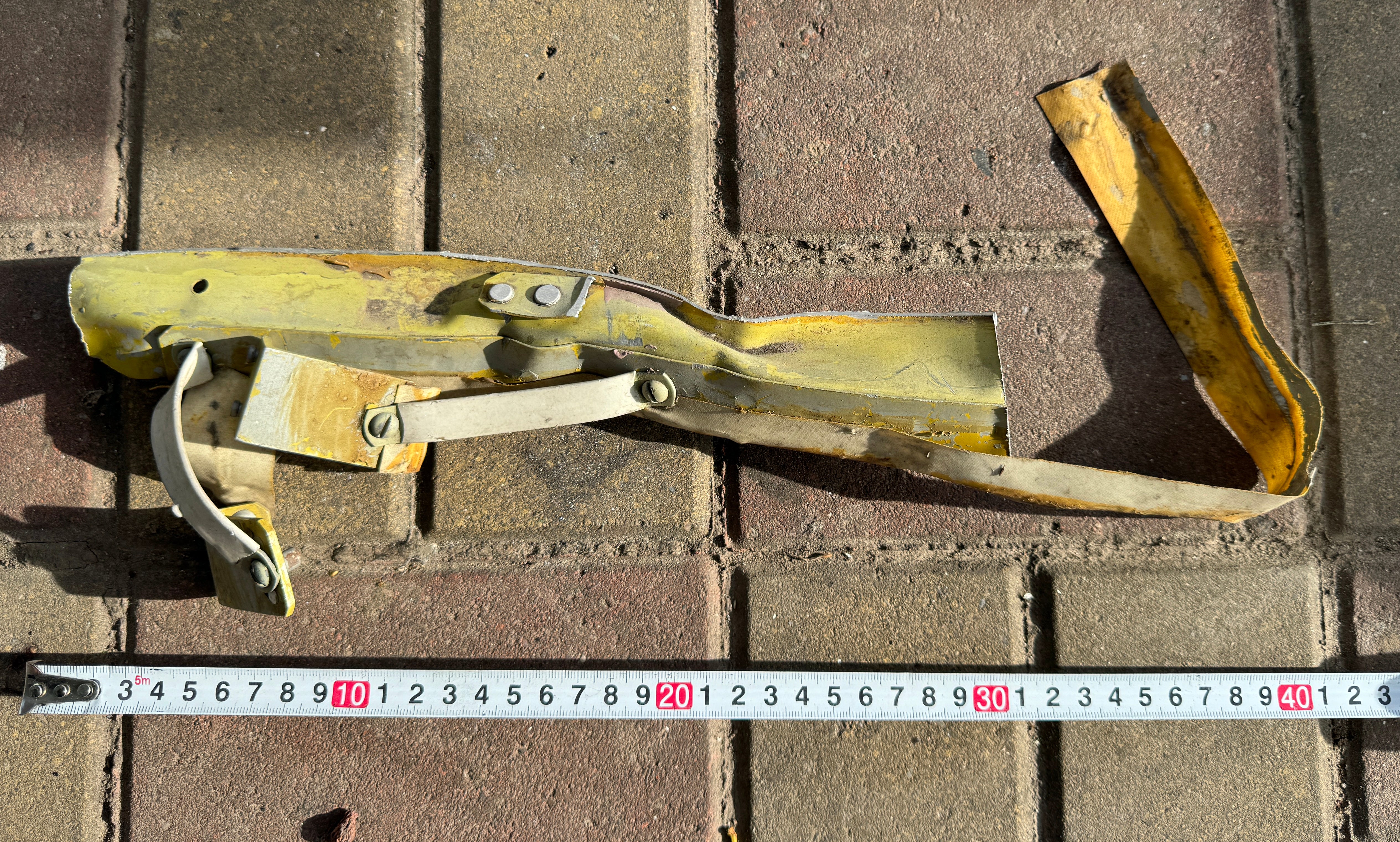 Trophy part of the front-line supersonic fighter-bomber SU 34 russian shot down aviation russia Ukraine war #162