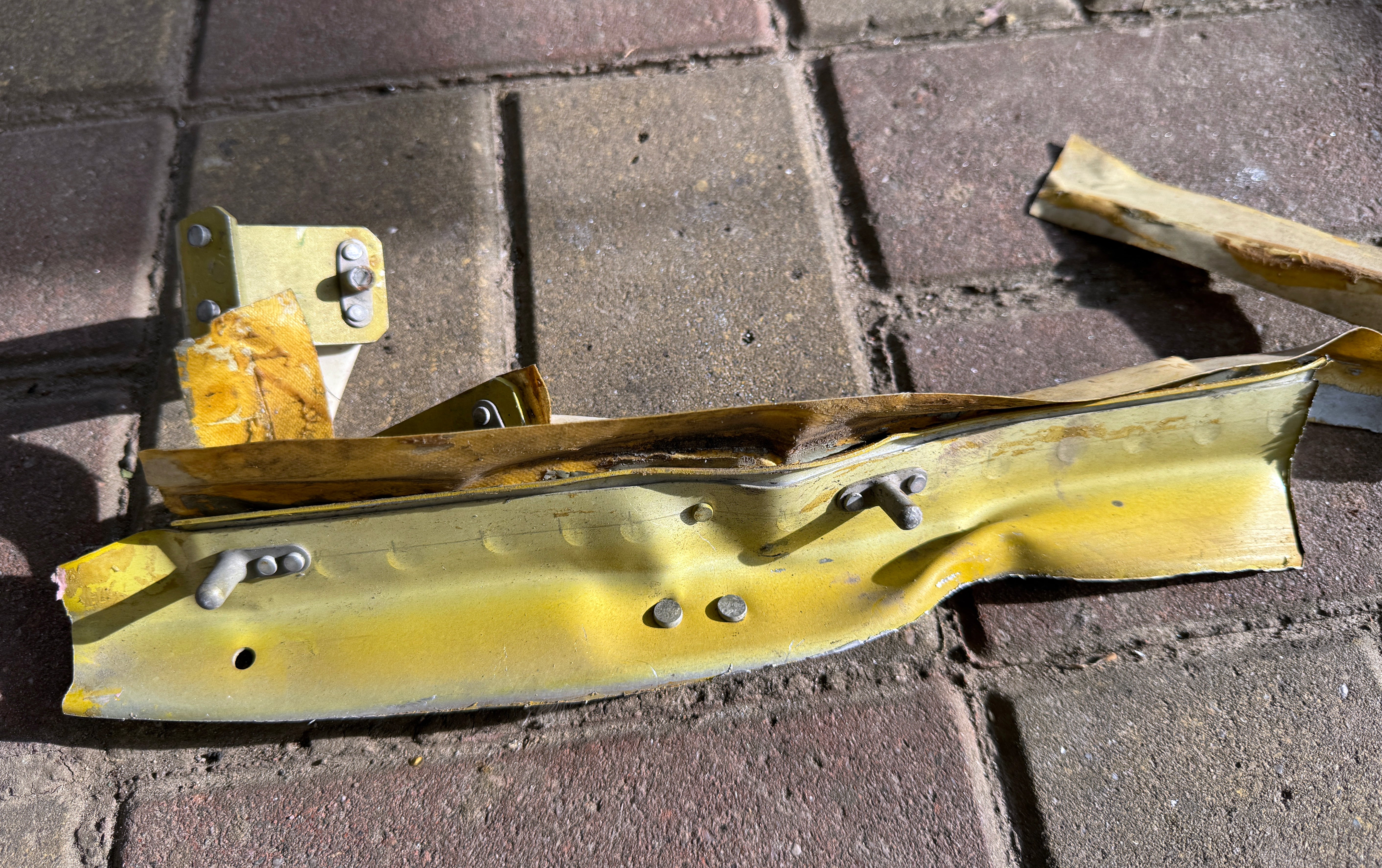 Trophy part of the front-line supersonic fighter-bomber SU 34 russian shot down aviation russia Ukraine war #162