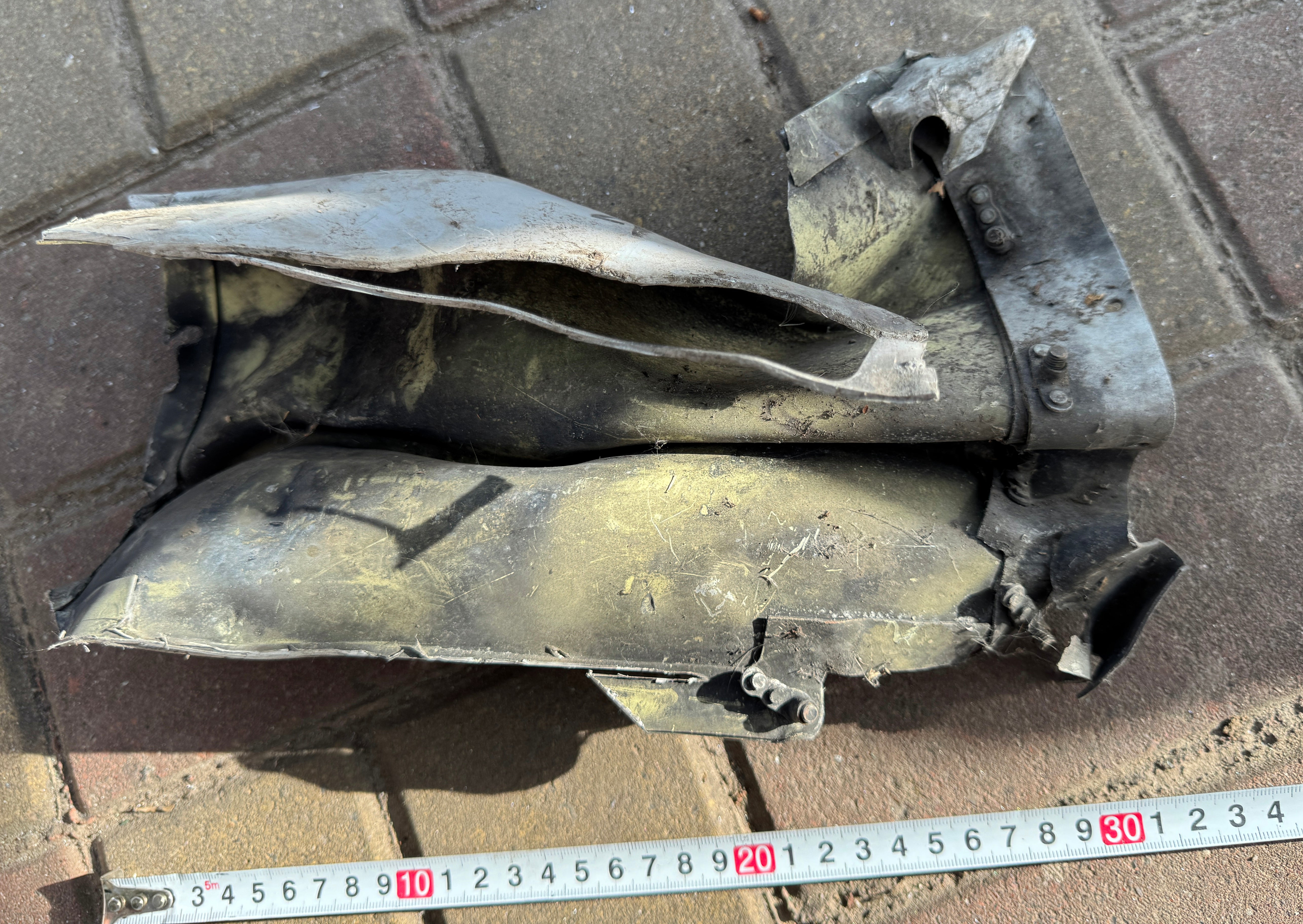 Trophy part of the front-line supersonic fighter-bomber SU 34 russian shot down aviation russia Ukraine war #172