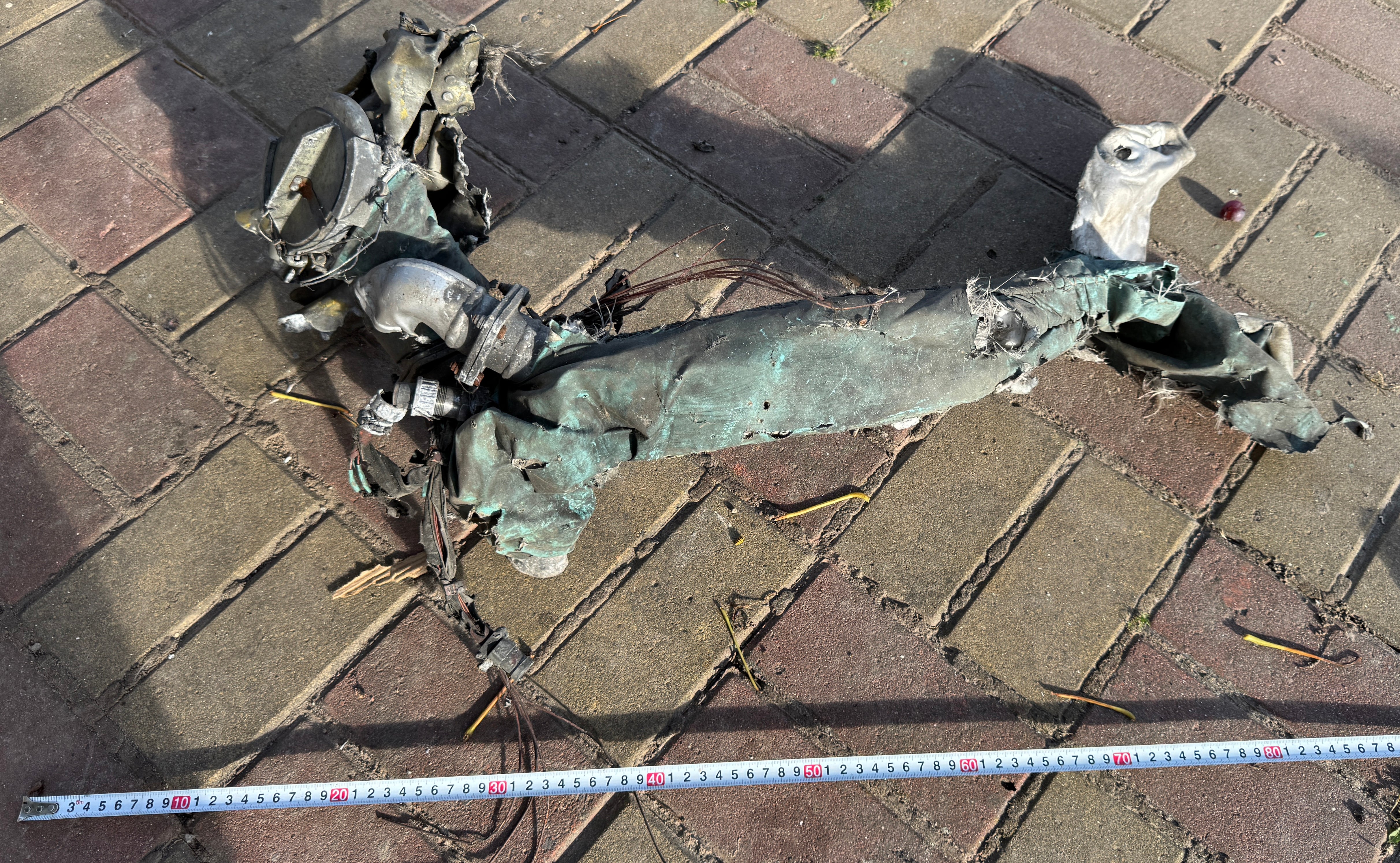 Trophy part of the air conditioning system supersonic fighter-bomber SU 34 russian shot down aviation russia Ukraine war #176