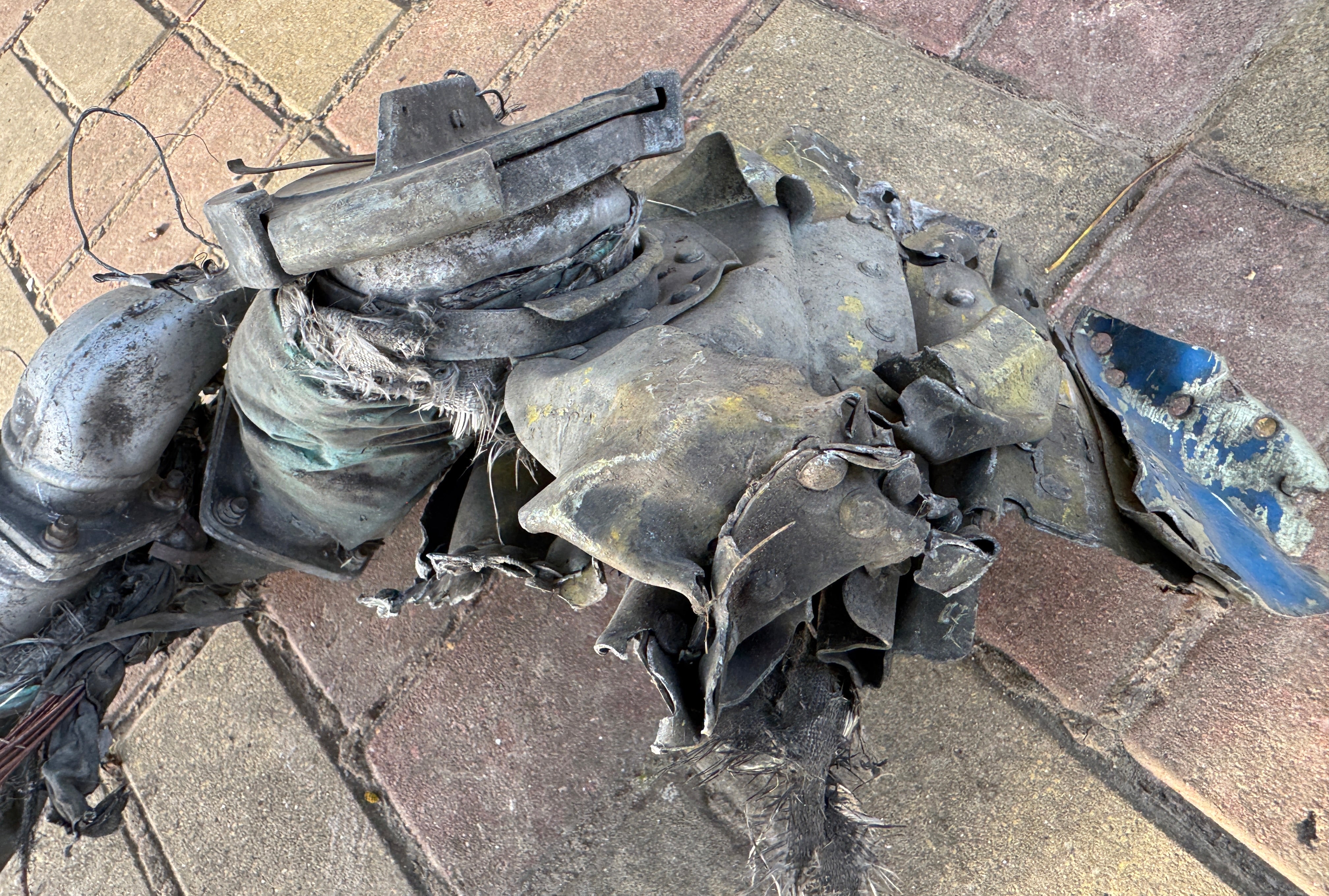 Trophy part of the air conditioning system supersonic fighter-bomber SU 34 russian shot down aviation russia Ukraine war #176