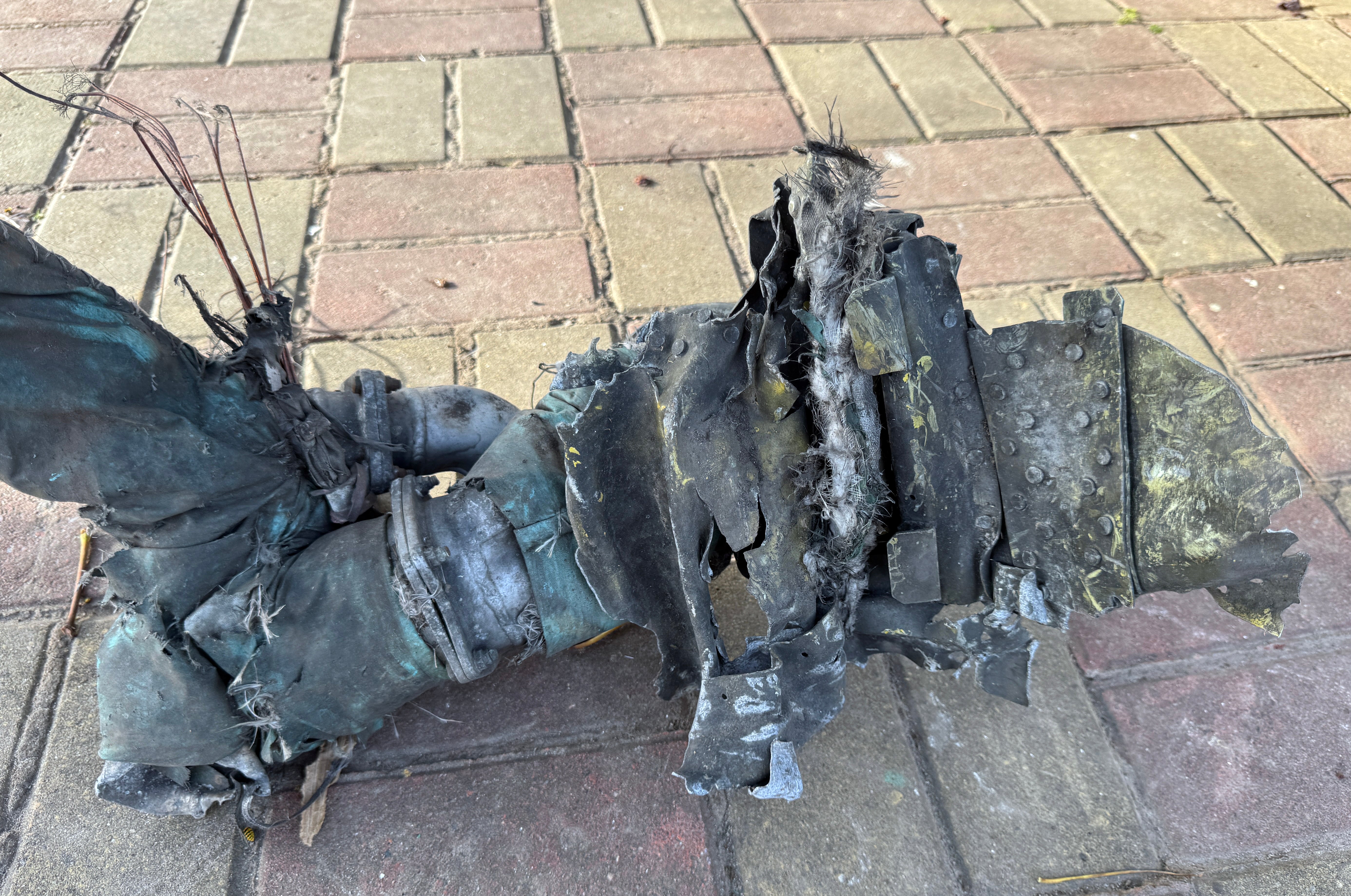 Trophy part of the air conditioning system supersonic fighter-bomber SU 34 russian shot down aviation russia Ukraine war #176