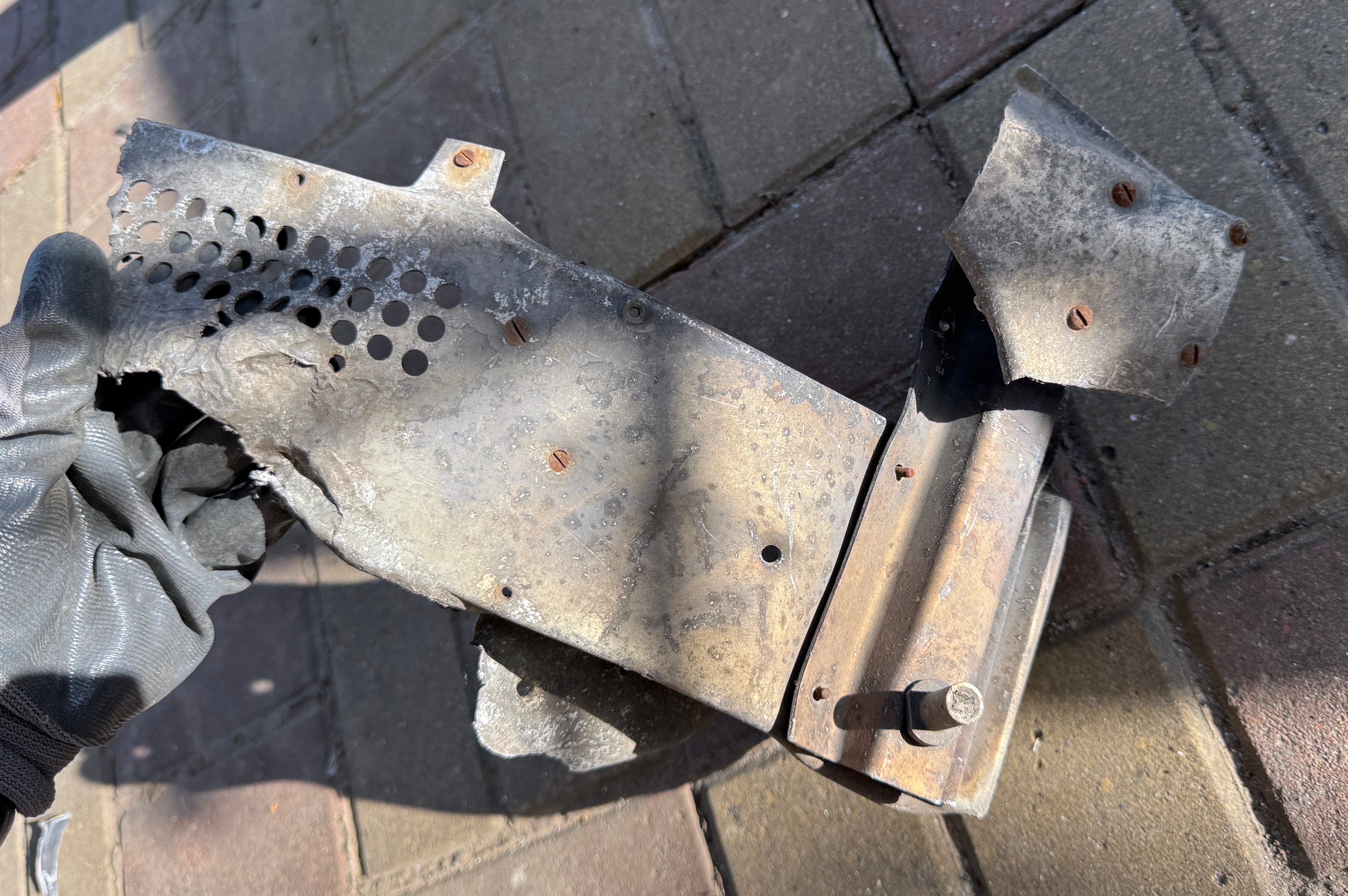 Trophy part of the front-line supersonic fighter-bomber SU 34 russian shot down aviation russia Ukraine war #180