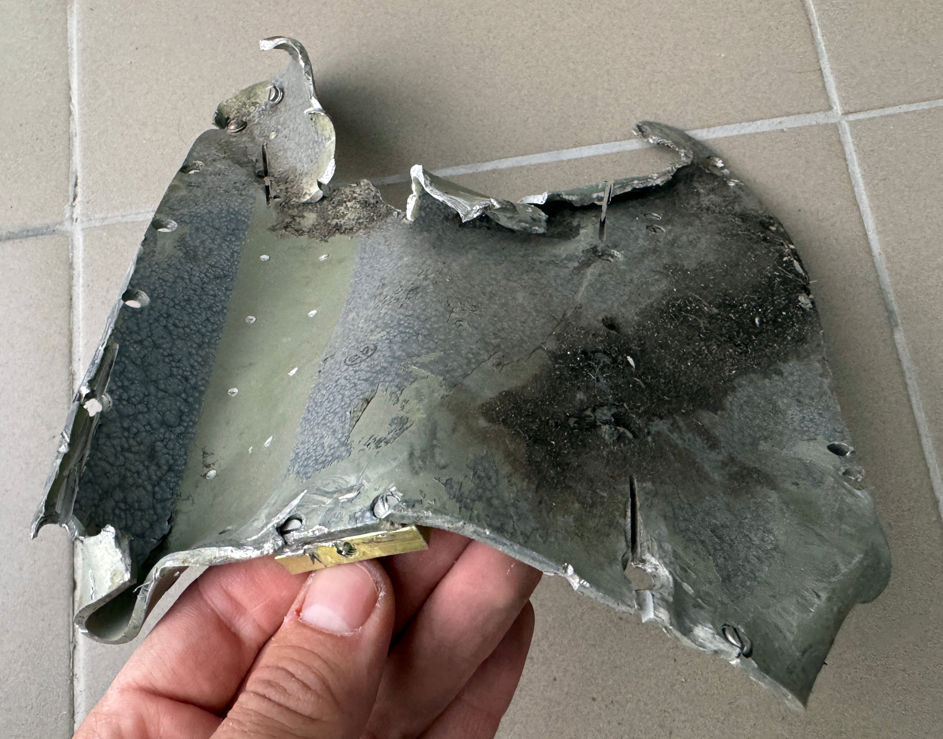 Trophy part of the front-line supersonic fighter-bomber SU 34 russian shot down aviation russia Ukraine war #183