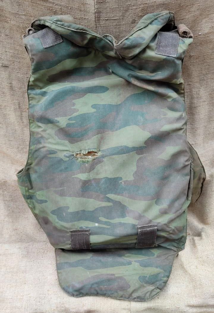 Trophy soldier ammunition special forces vest 6B23 flora patch camo russian russia military army Ukraine war 2022-2024 #2