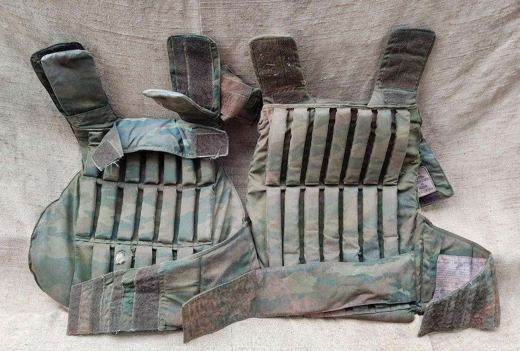 Trophy soldier ammunition special forces vest 6B23 flora patch camo russian russia military army Ukraine war 2022-2024 #2