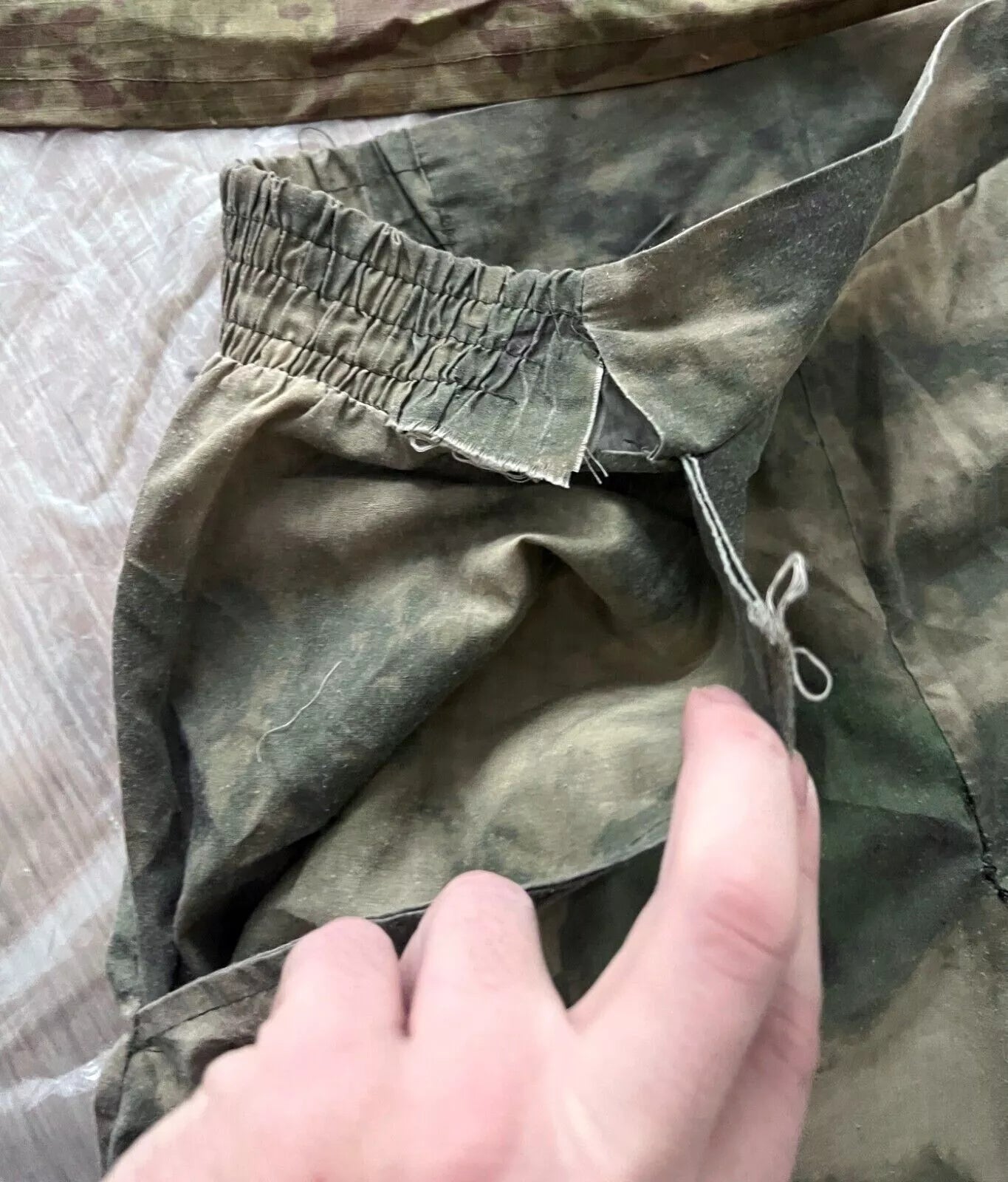 Trophy russian special forces soldier set uniform Kadyrovite Chechen jacket patch costume pants camo moss russia military army Ukraine war 2022-2024 #2
