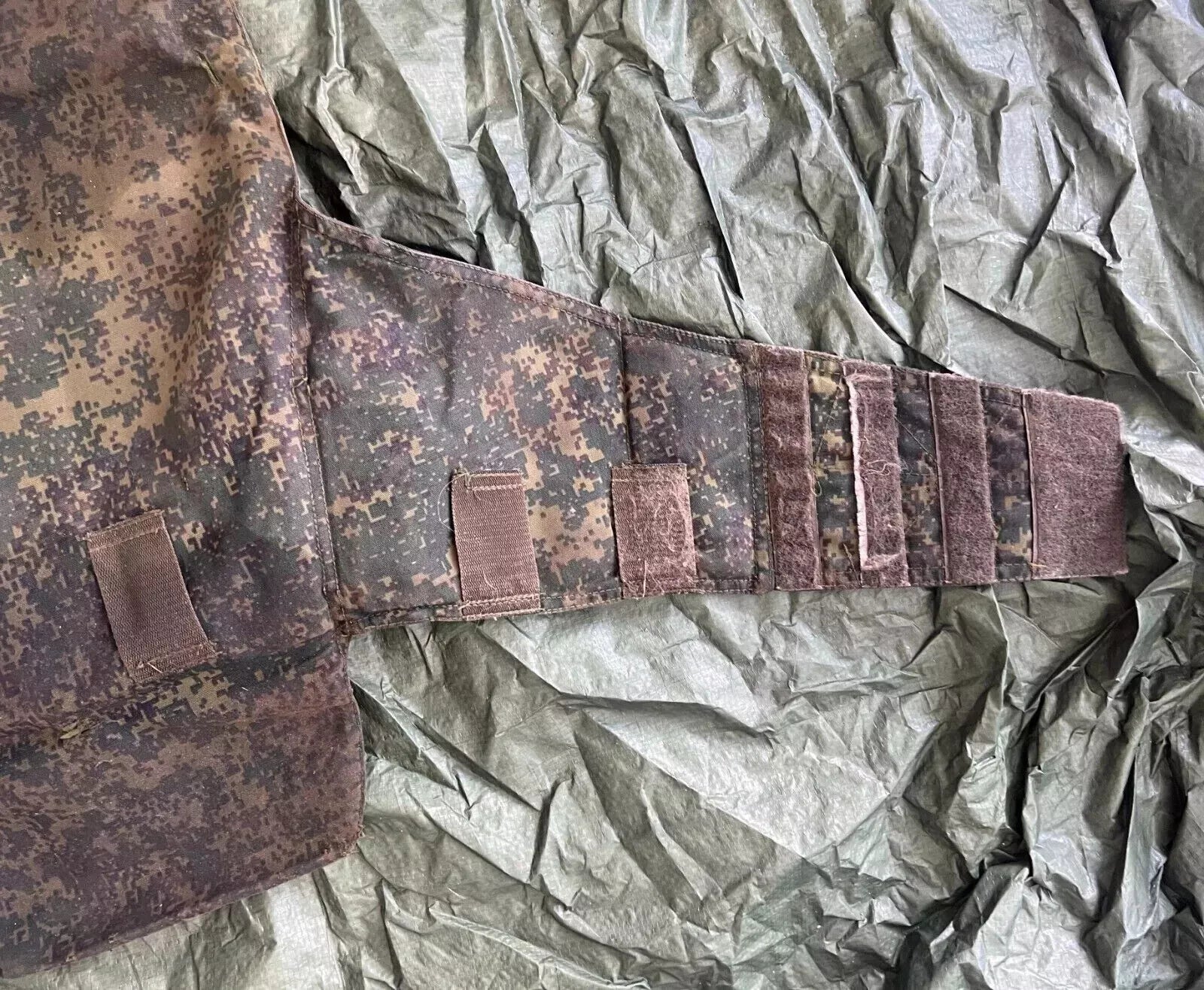 Trophy soldier ammunition special forces intelligence vest 6B23 patch camo russian russia military army Ukraine war 2022-2024