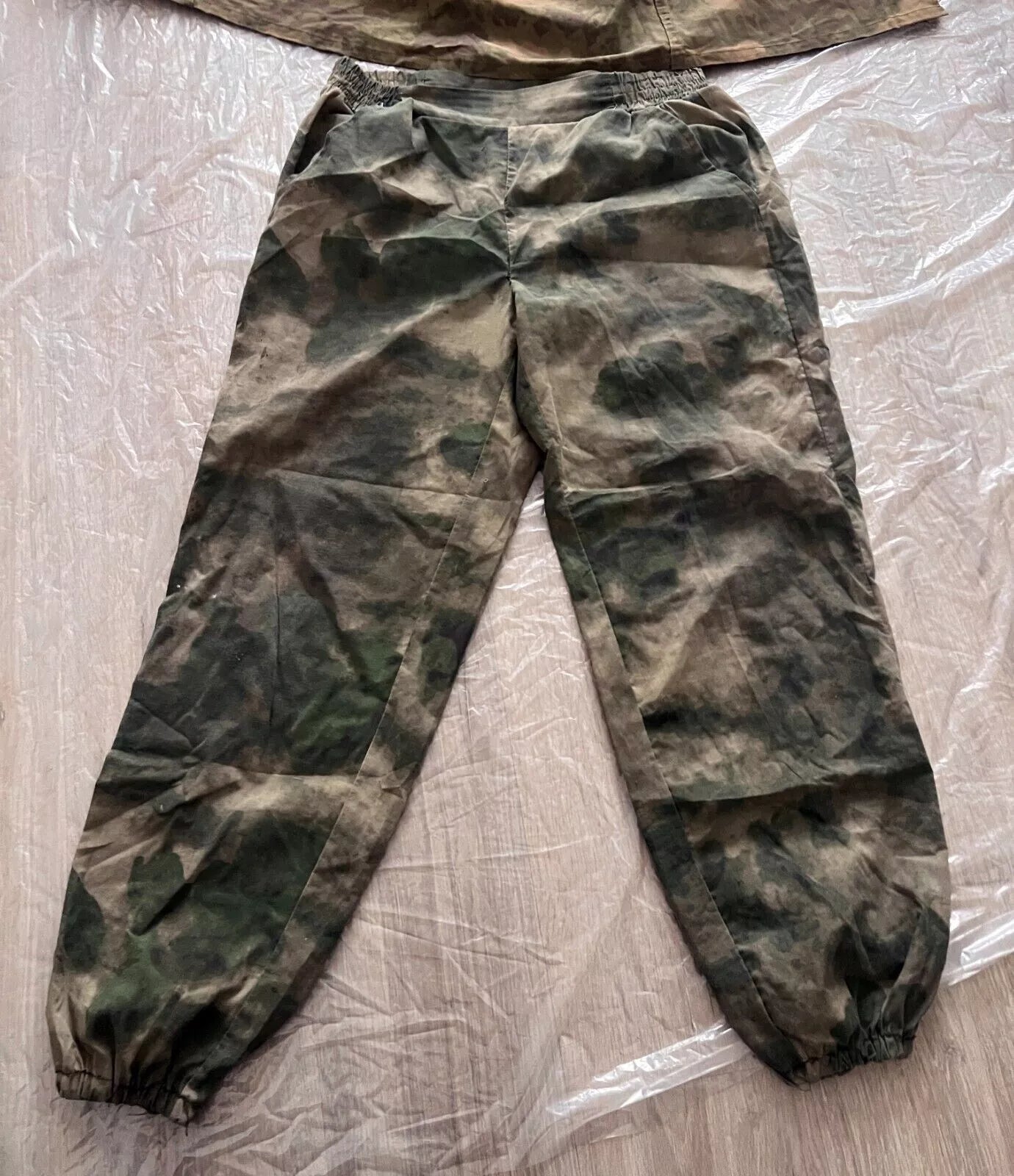 Trophy russian special forces soldier set uniform Kadyrovite Chechen jacket patch costume pants camo moss russia military army Ukraine war 2022-2024 #2