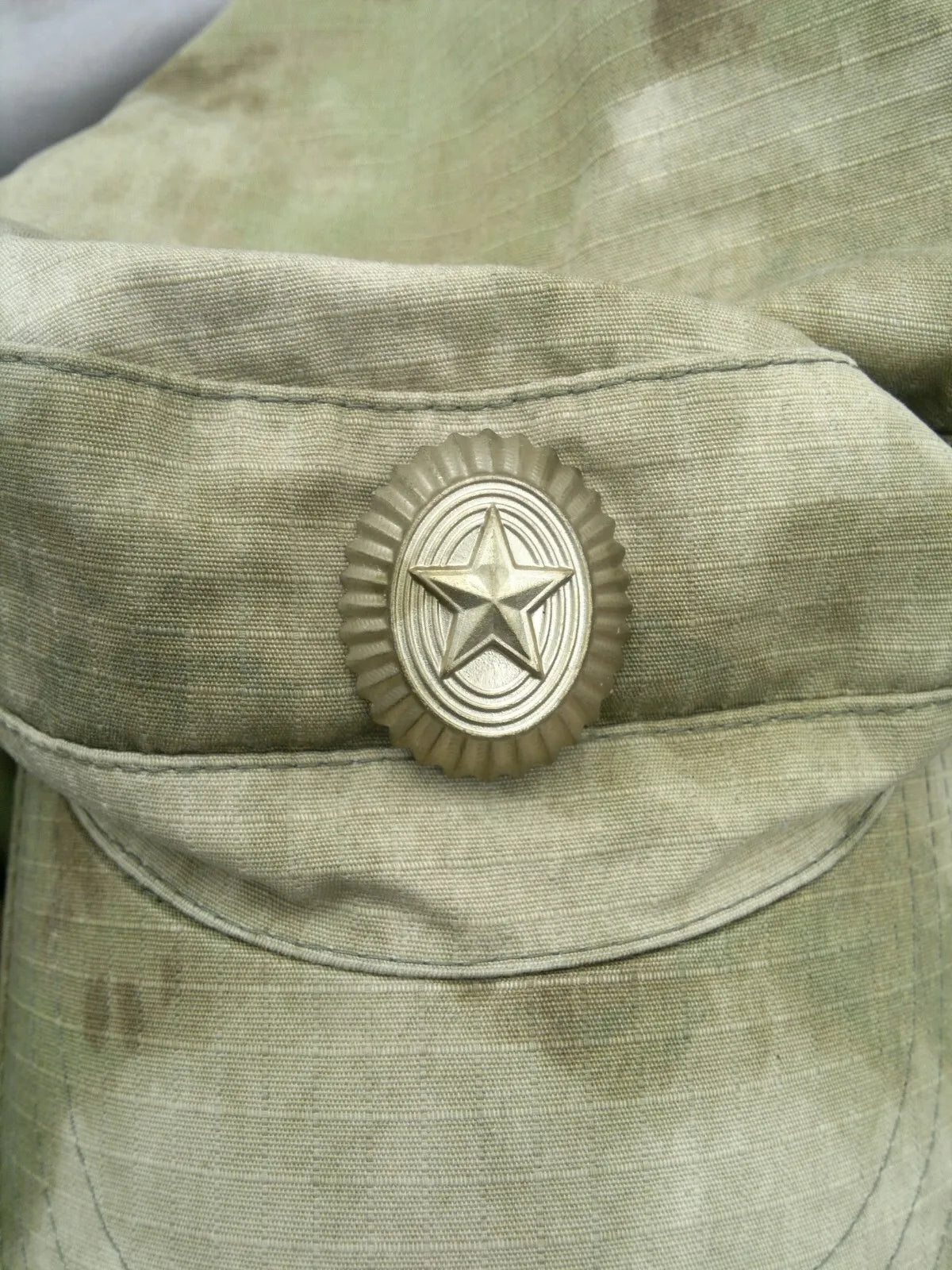 Trophy russian guard soldier uniform full set jacket pants patch cap camo moss russia military army Ukraine war 2022-2024