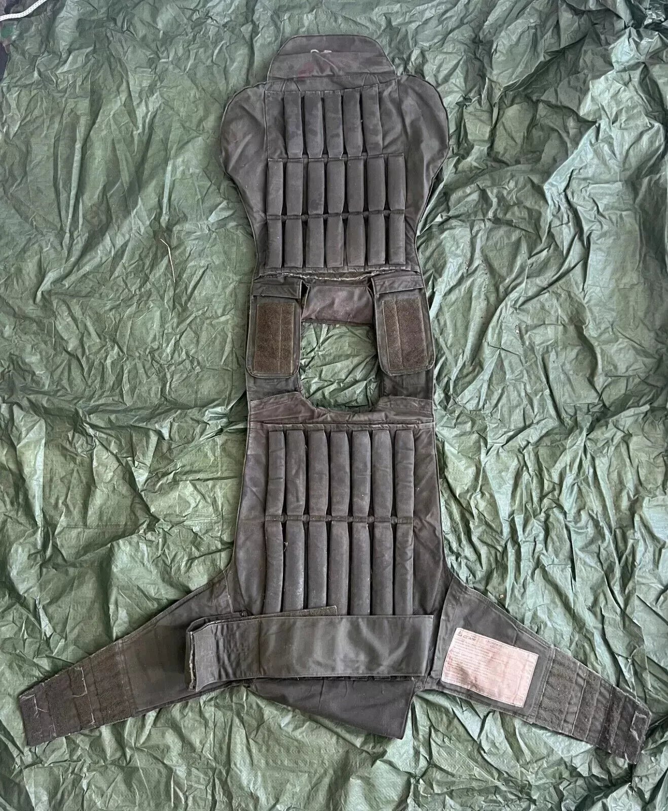 Trophy soldier ammunition special forces intelligence vest 6B23 patch camo russian russia military army Ukraine war 2022-2024