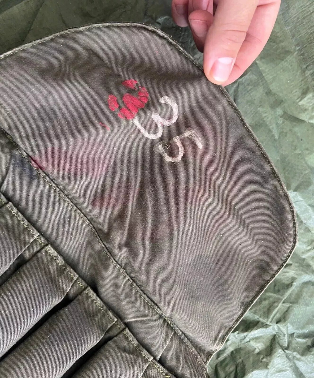 Trophy soldier ammunition special forces intelligence vest 6B23 patch camo russian russia military army Ukraine war 2022-2024