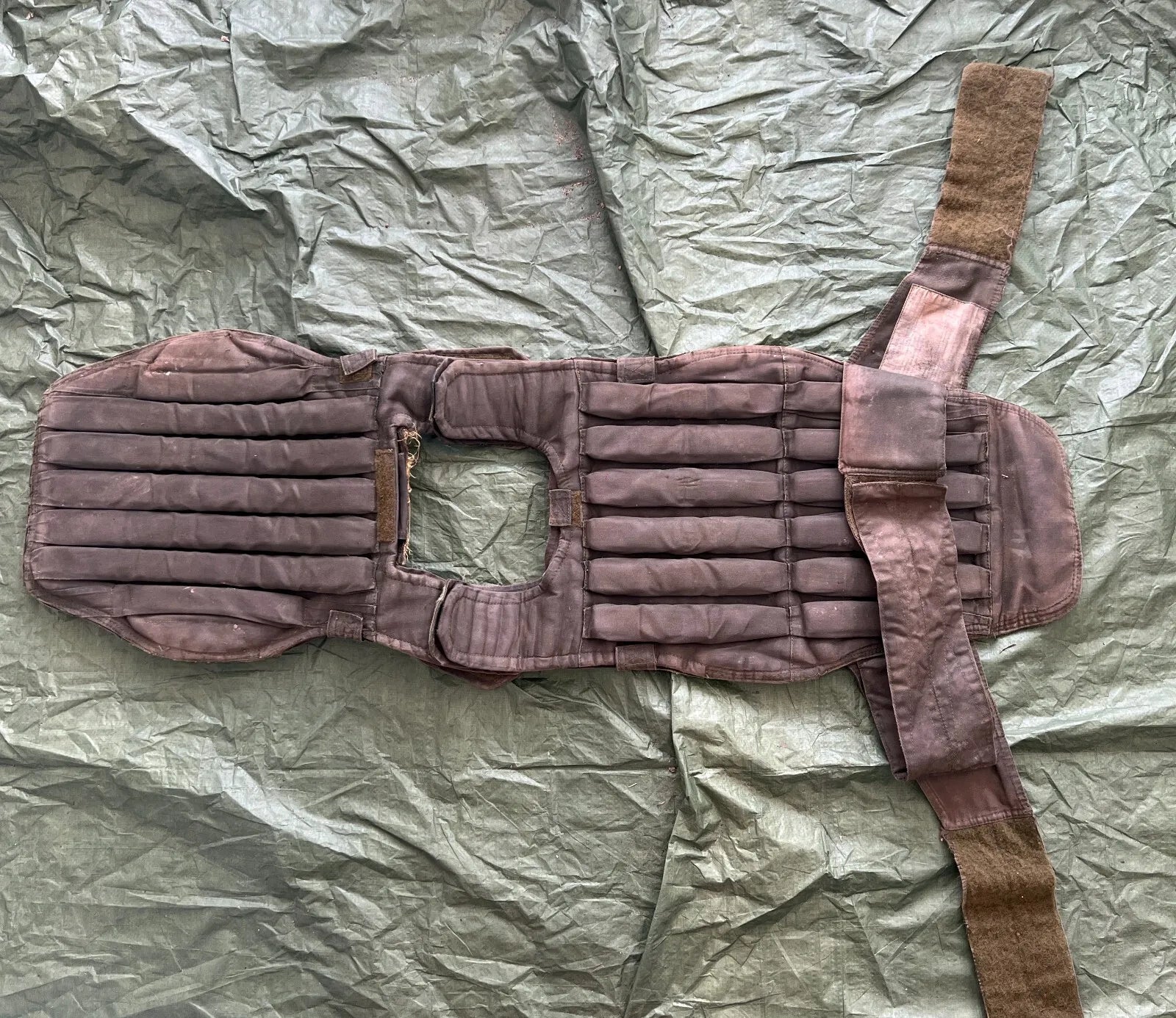 Trophy soldier ammunition vest 6B23-1 flora patch camo russian russia military army Ukraine war 2022-2024
