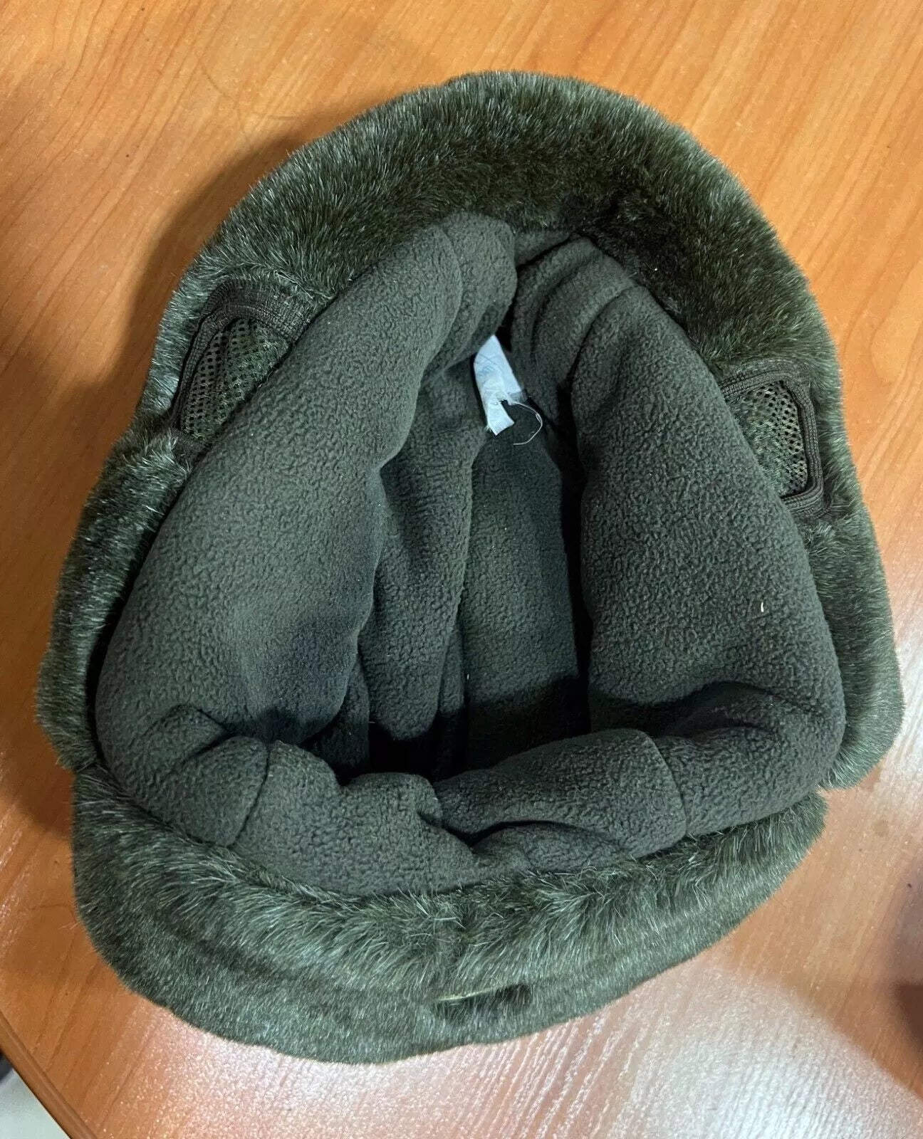 Trophy russian soldier winter cap-ear hat ushanka uniform russia military army Russia Ukraine war 2022-2024