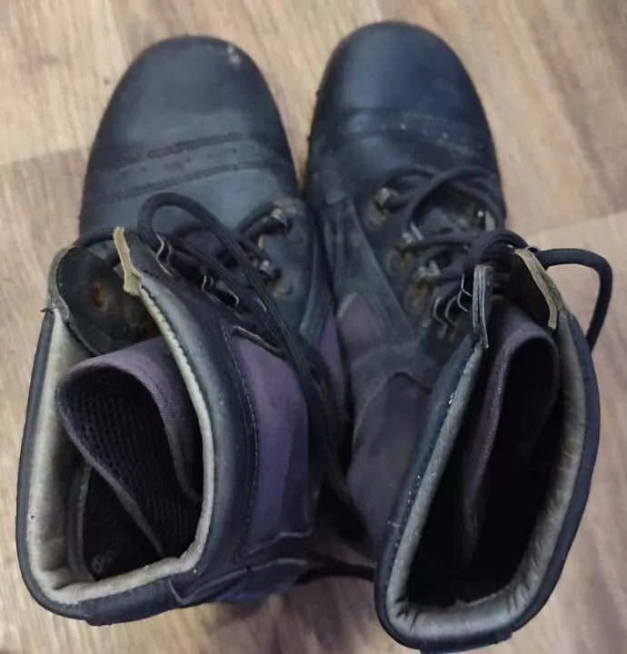 Trophy russian soldier combat boots uniform russia military army Ukraine war 2022-2024 #3