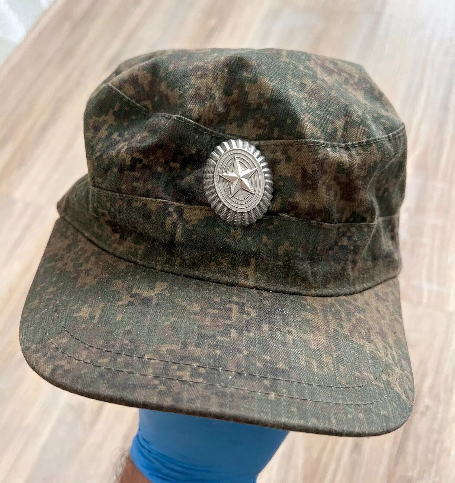 Trophy russian soldier set cap hat patch uniform military army camo EMR Russia Ukraine war 2022-2024