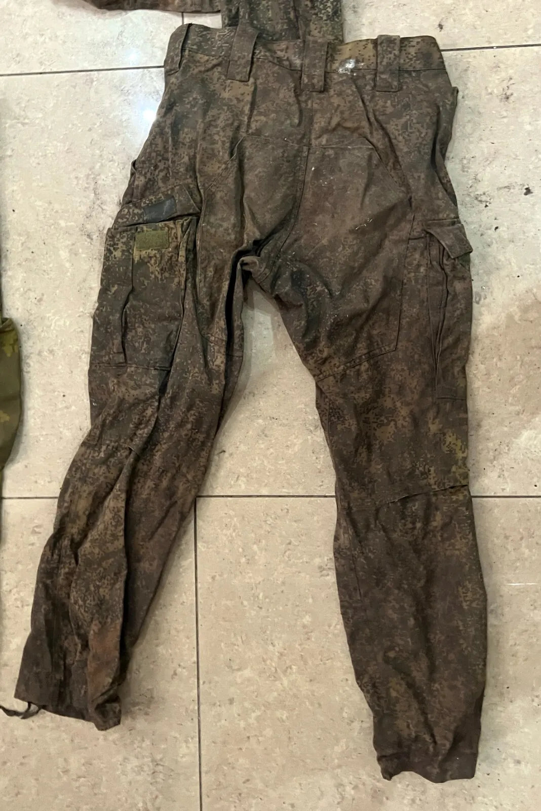 Trophy soldier set uniform jacket patch costume pants camo russian military army Russia Ukraine war 2022-2024