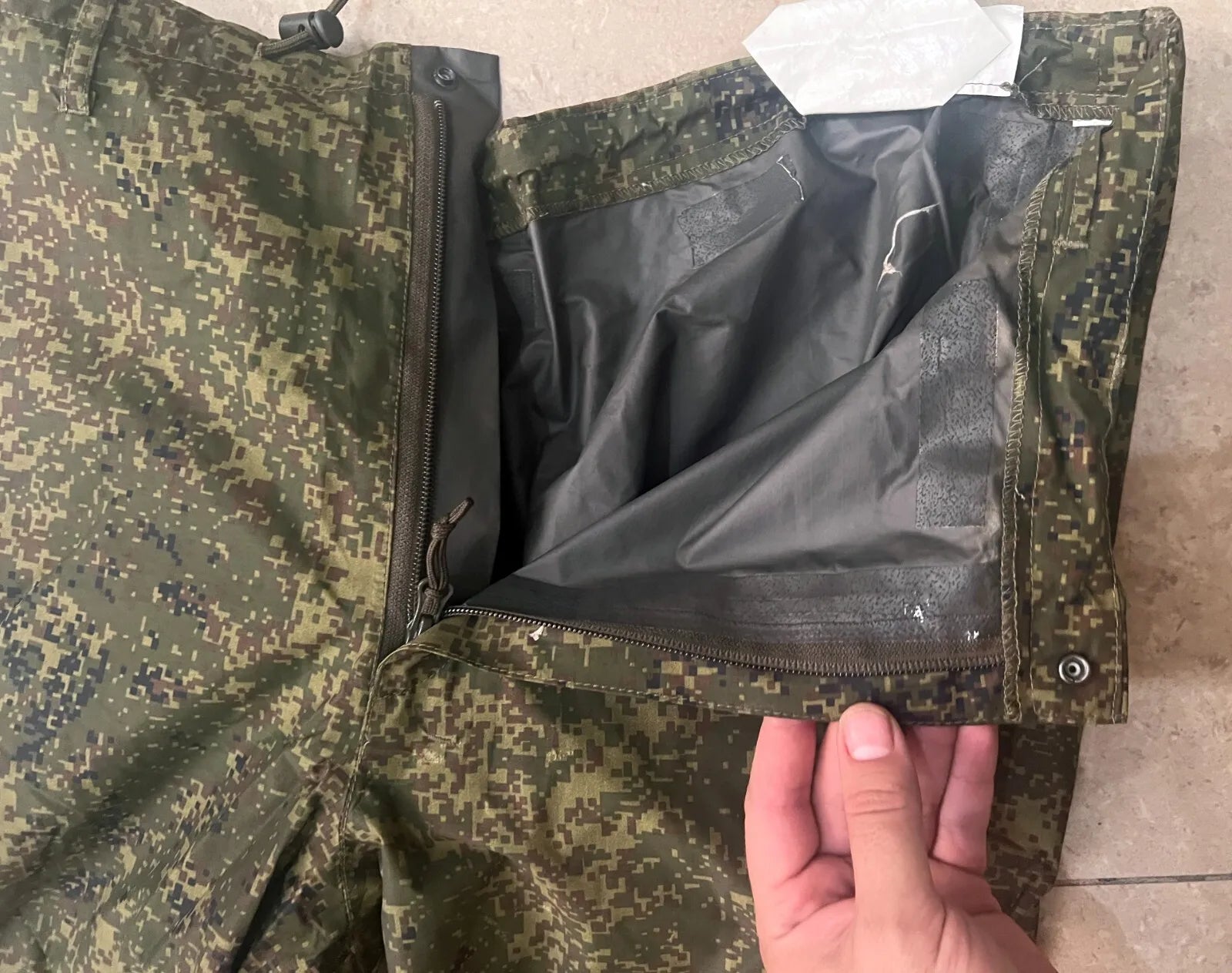 Trophy russian soldier set ALPHA FSB uniform winter jacket patch costume pants camo EMR russia military army Ukraine war 2022-2024 #2