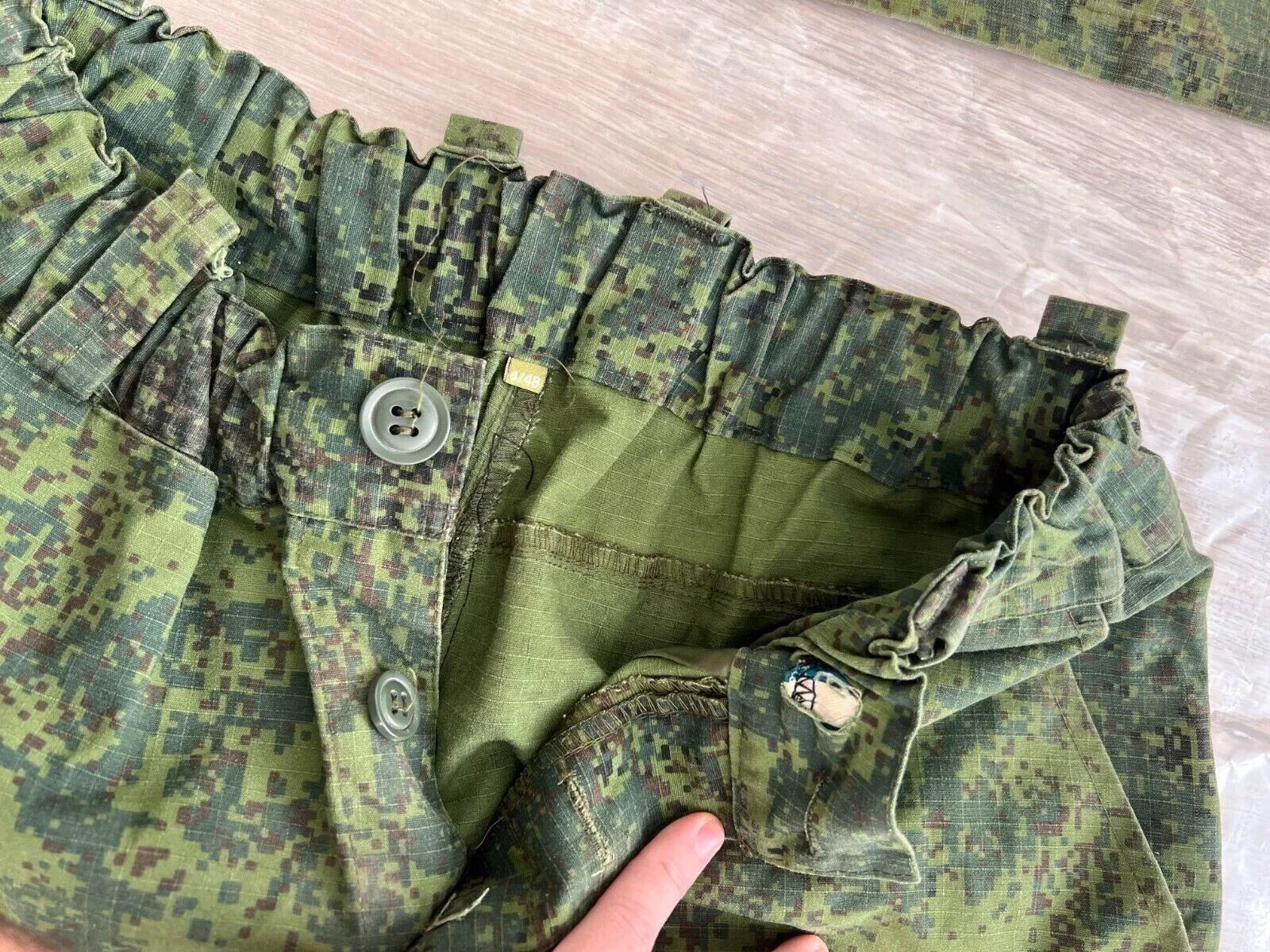 Trophy russian soldier set uniform jacket patch costume pants belt buckle camo military army Russia Ukraine war 2022-2024
