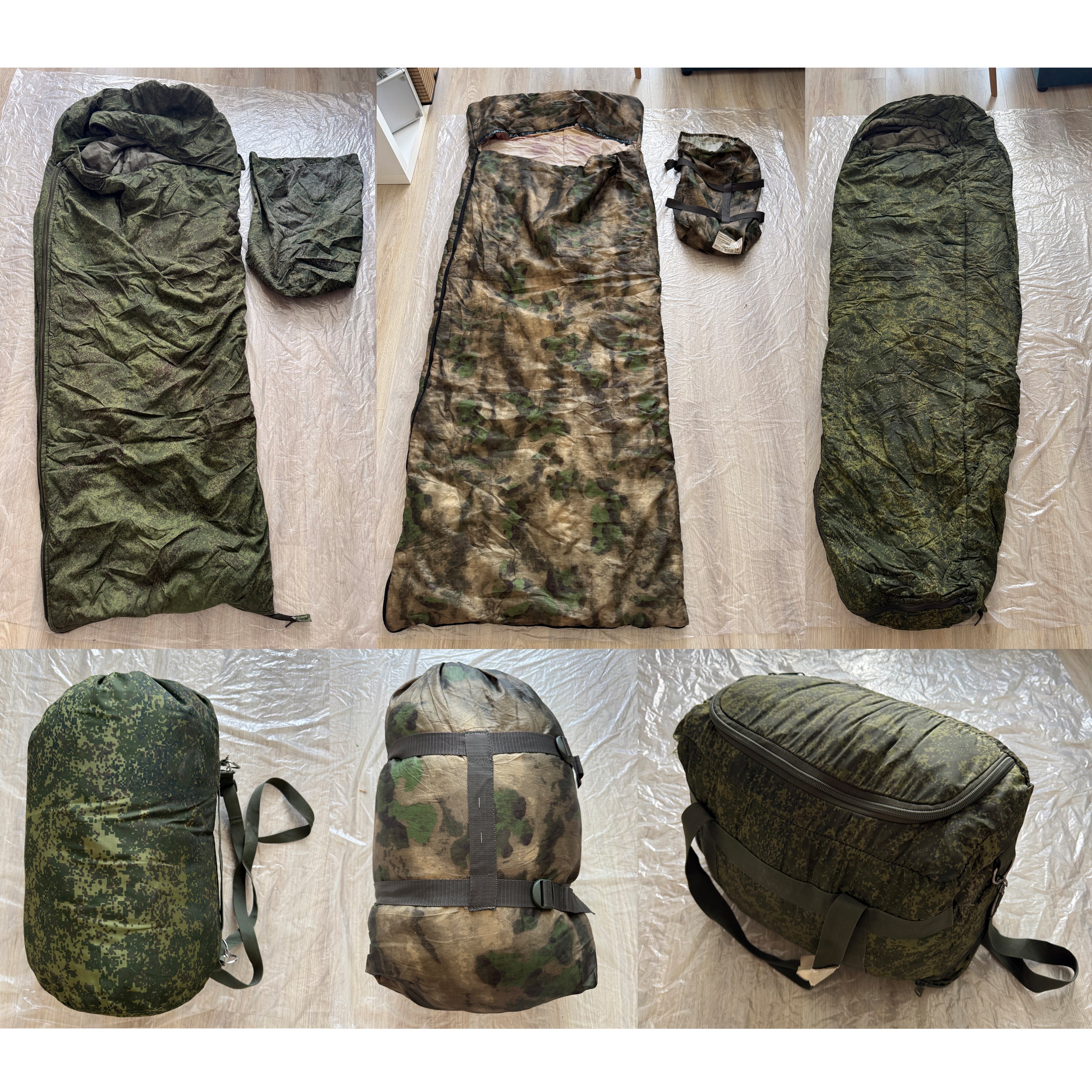 BACKPACKS & SLEEPING BAGS