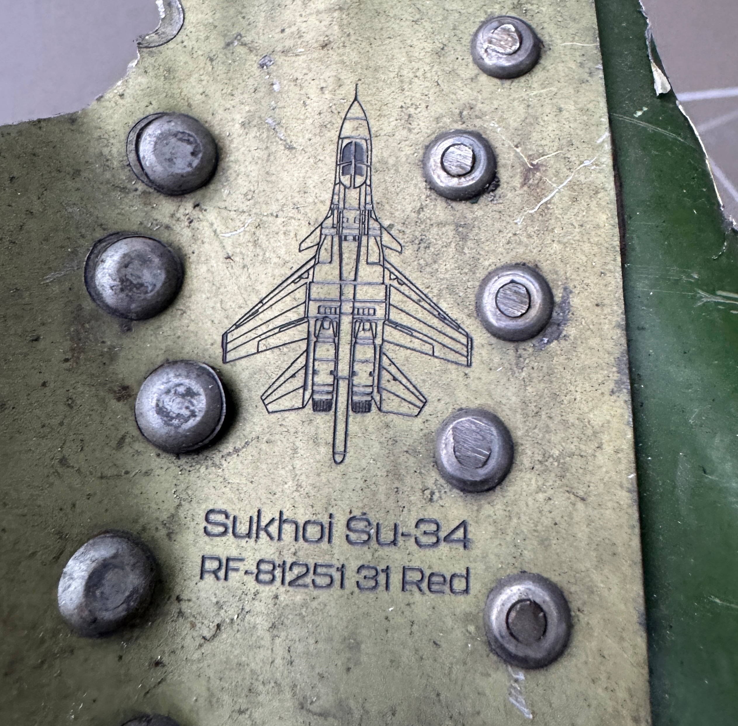 Trophy part of the front-line supersonic fighter-bomber SU 34 russian shot down aviation russia Ukraine war #142