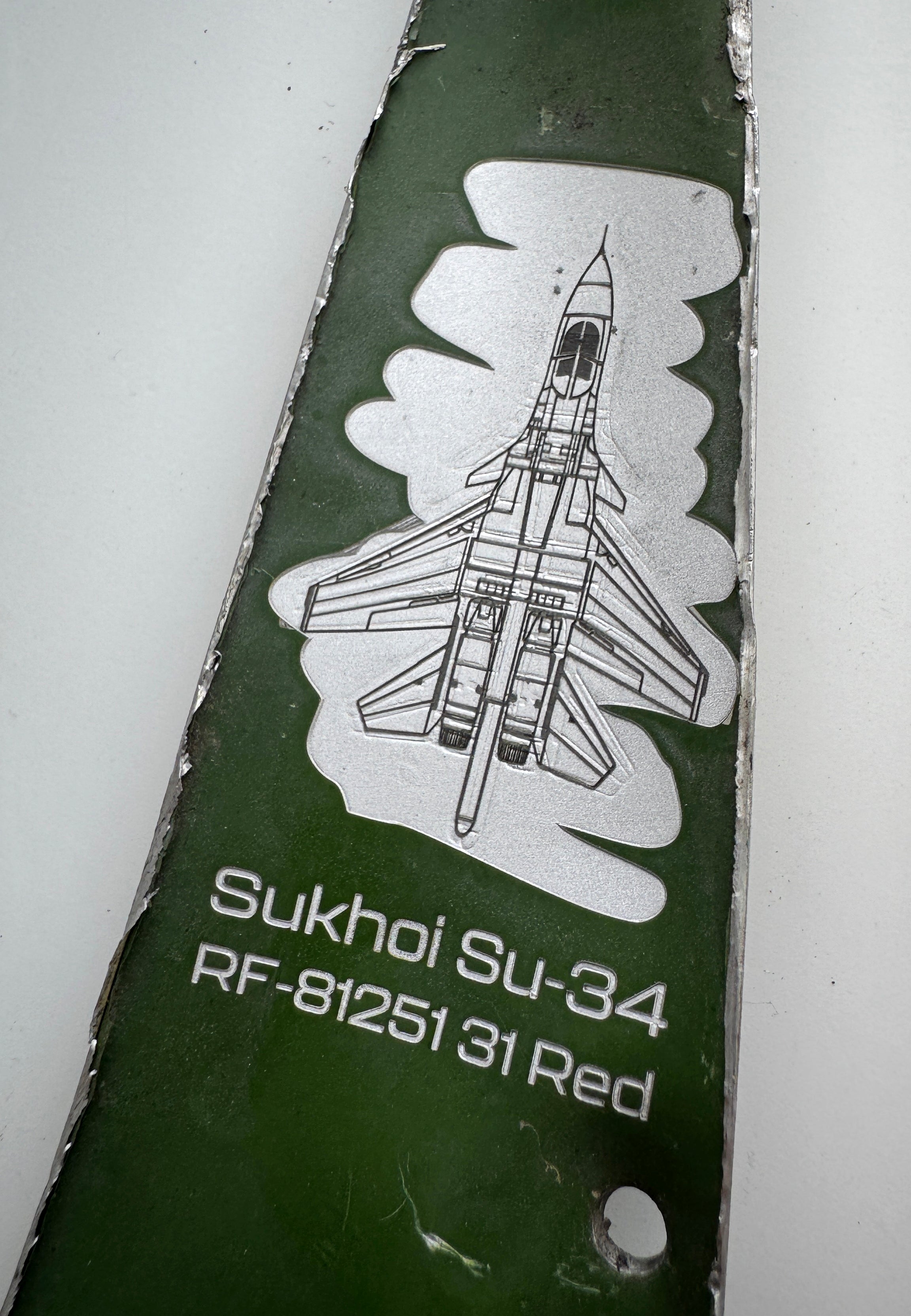 Trophy part of the front-line supersonic fighter-bomber SU 34 russian shot down aviation russia Ukraine war #121