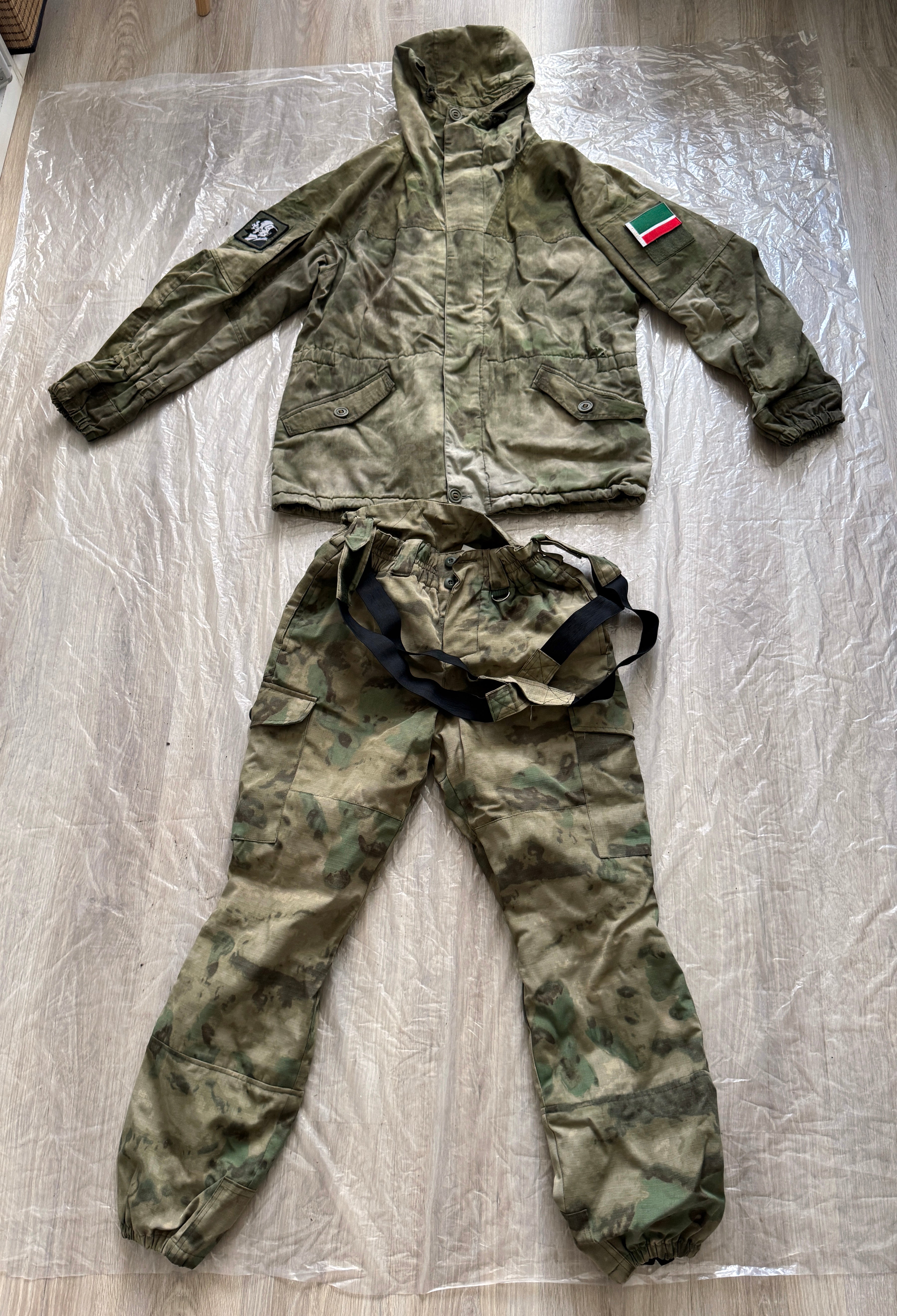 Special forces set uniform Kadyrovite Chechen jacket costume patch pants trophy camo russian russia military army Ukraine war 2022-2024 #3